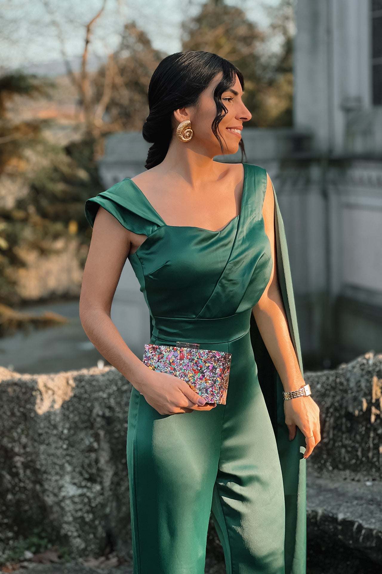 MACACÃO 'FABIOLA' VERDE GARRAFA - Image 4