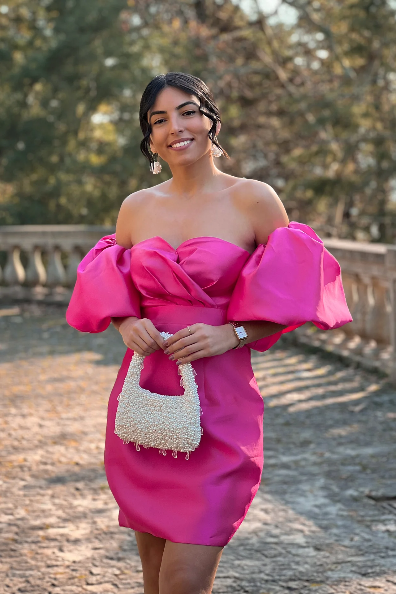 VESTIDO 'ANITA' FUCSIA - Image 4