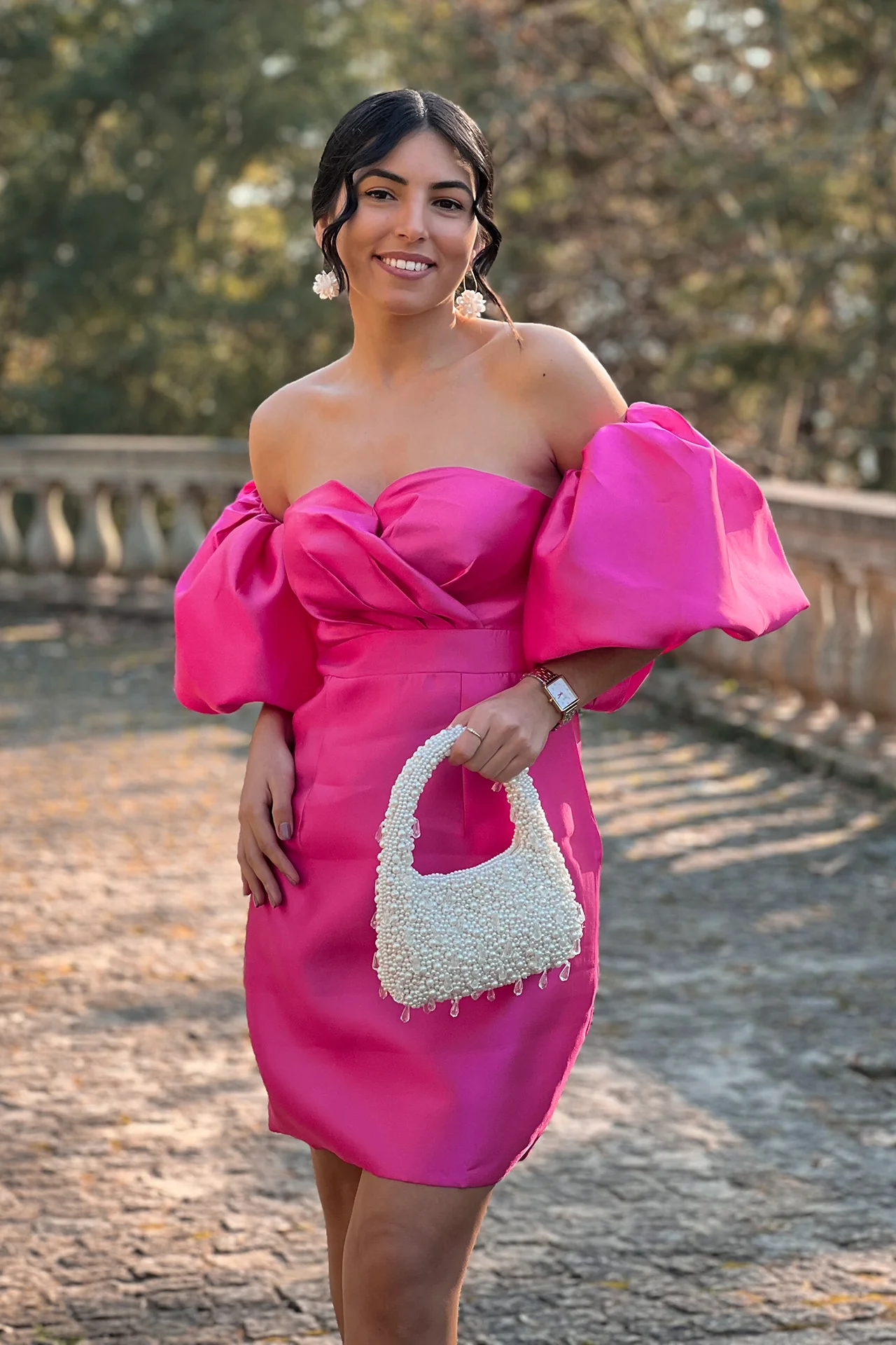 VESTIDO 'ANITA' FUCSIA - Image 5