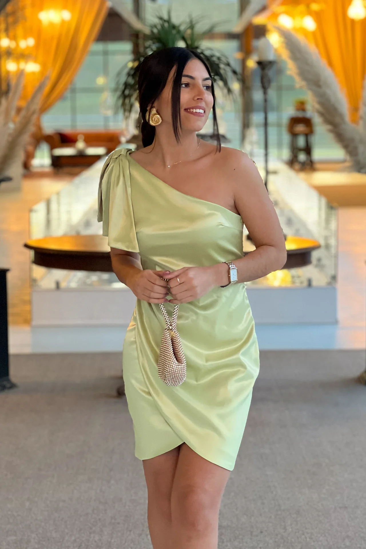 VESTIDO 'BRYANA' VERDE LIMA - Image 3