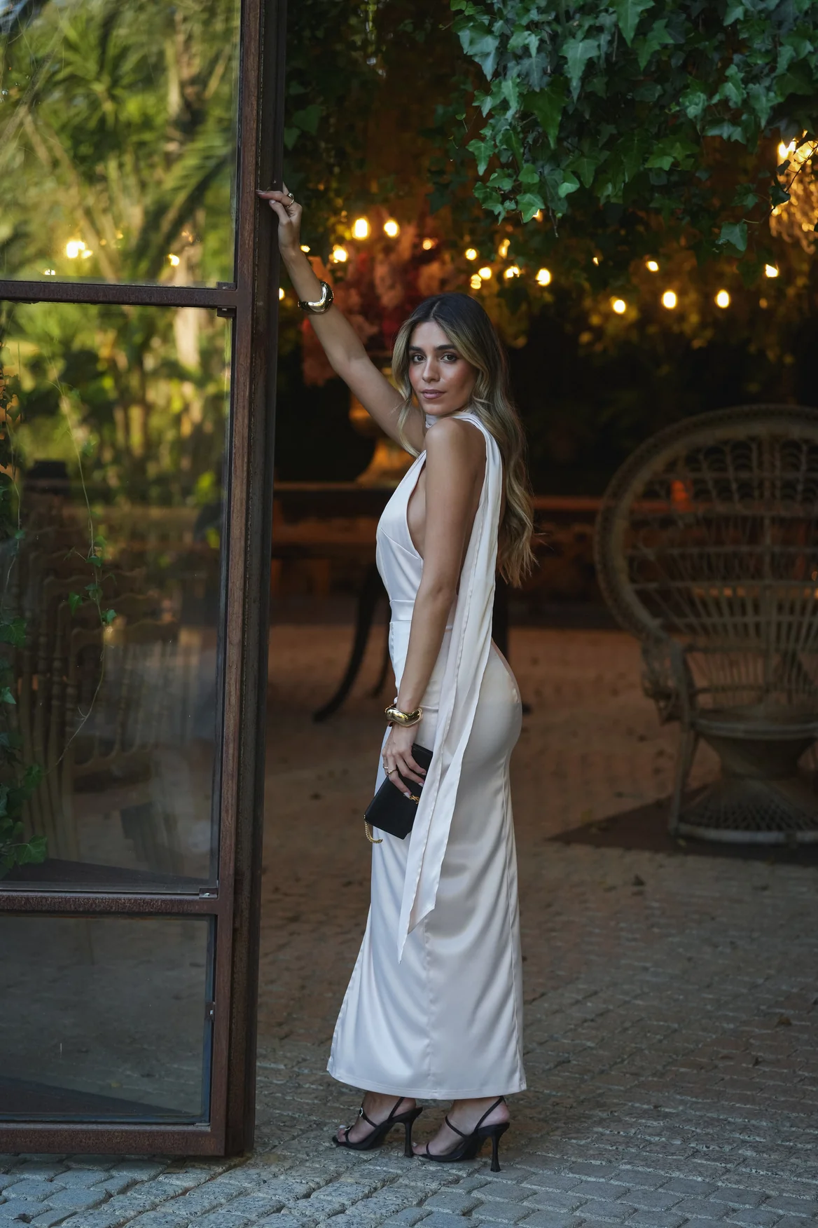 VESTIDO 'CHARLOTTE' BEGE - Image 5