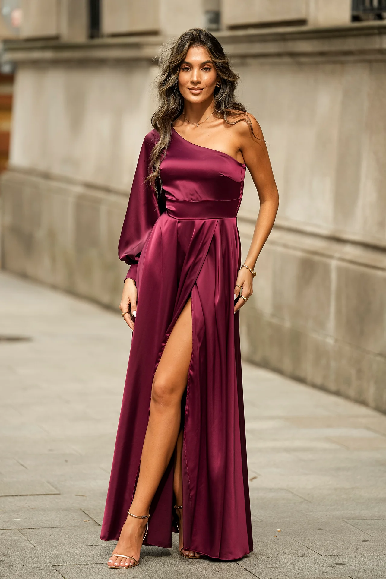 VESTIDO 'FIRENZE' BURGUNDY - Image 6
