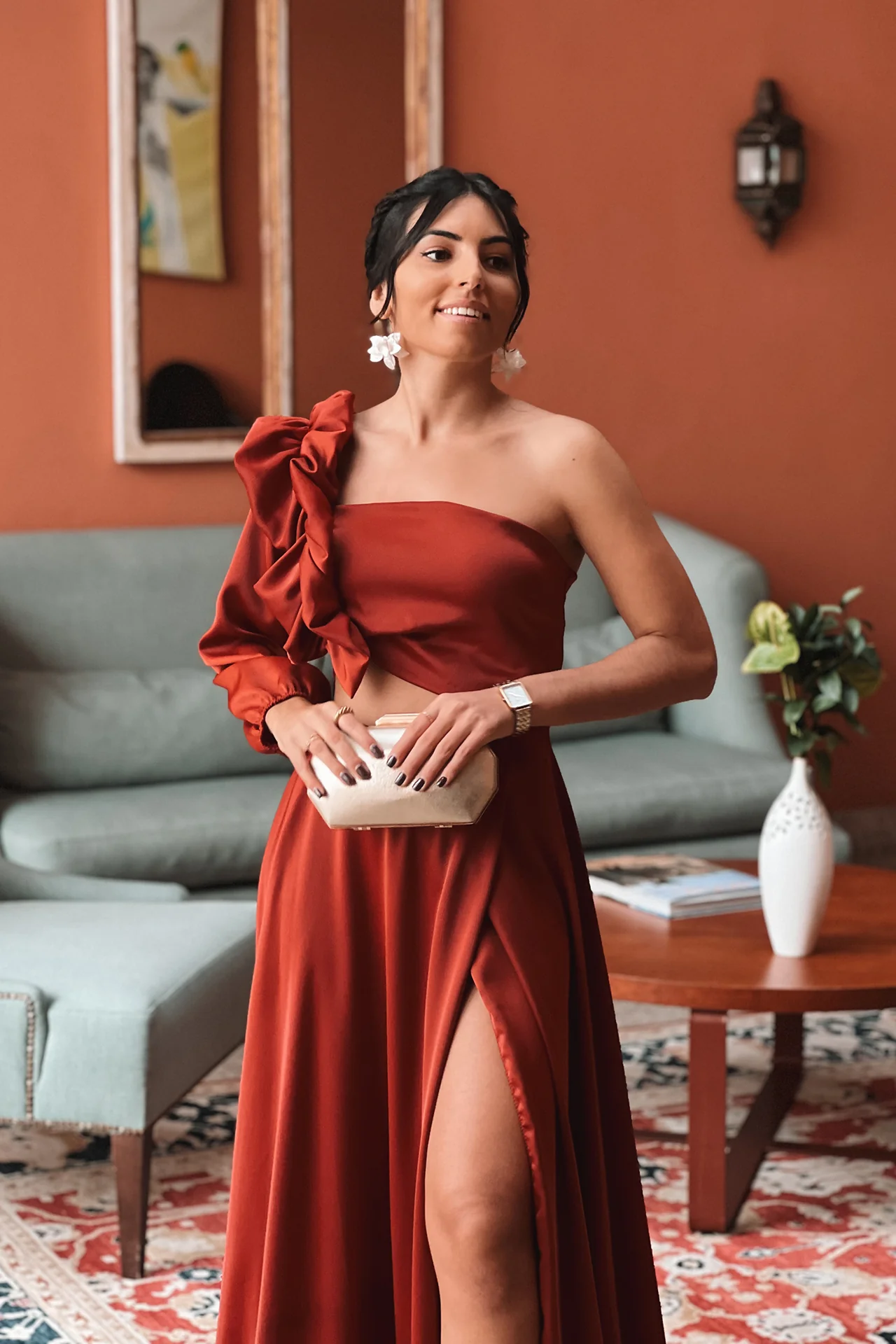 VESTIDO 'JOLENE' TIJOLO - Image 4