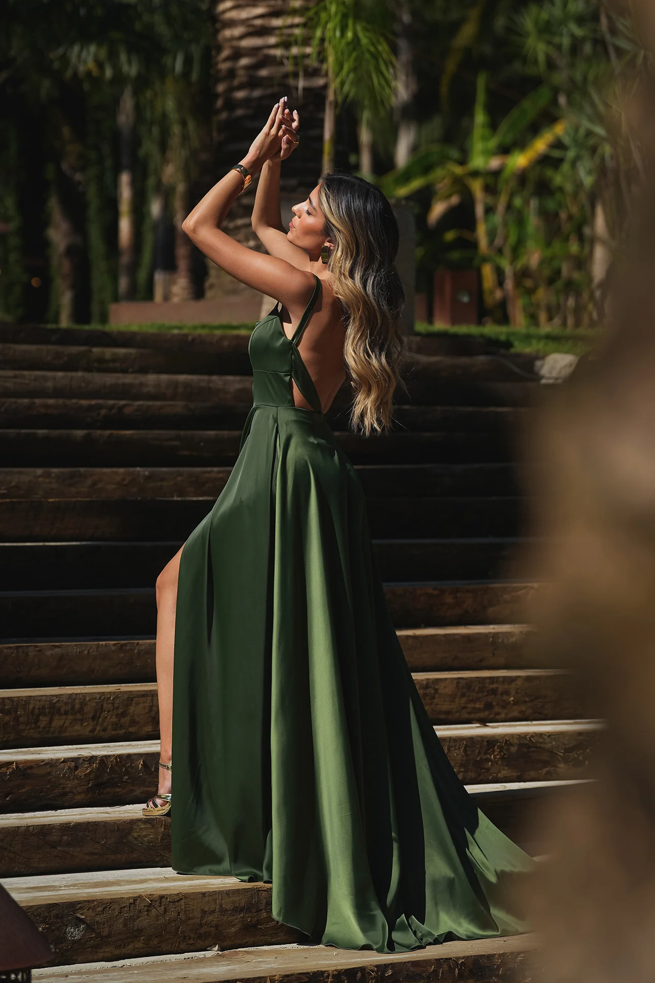 VESTIDO 'LOAN' VERDE OLIVA - Image 6