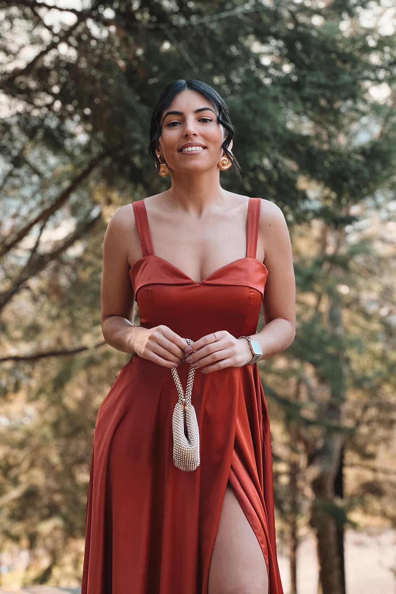 VESTIDO 'MARCELA' TERRACOTTA - Image 3