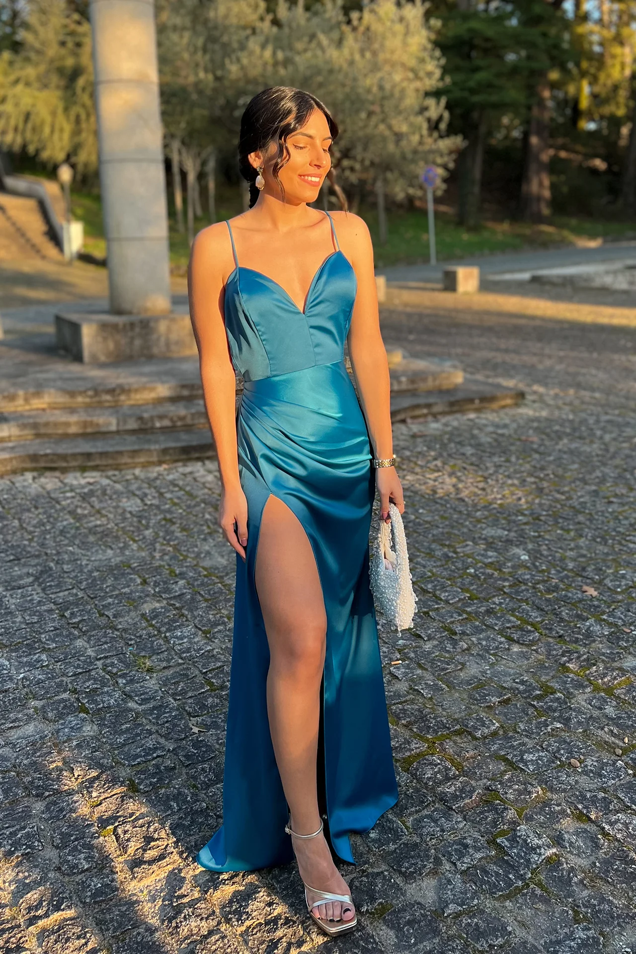 VESTIDO 'NADIAH' PETRÓLEO - Image 3