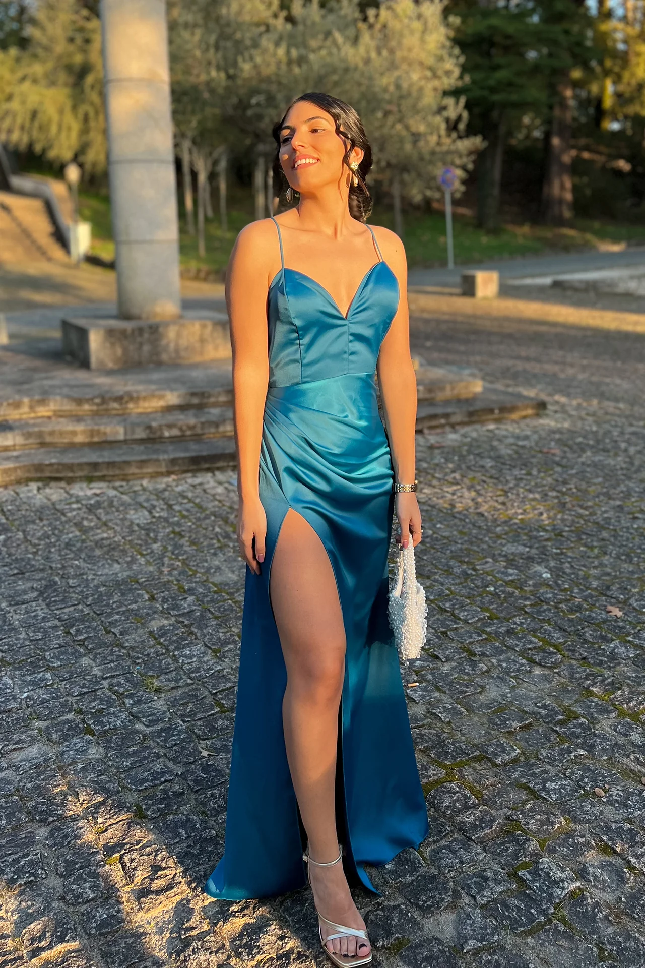 VESTIDO 'NADIAH' PETRÓLEO - Image 6