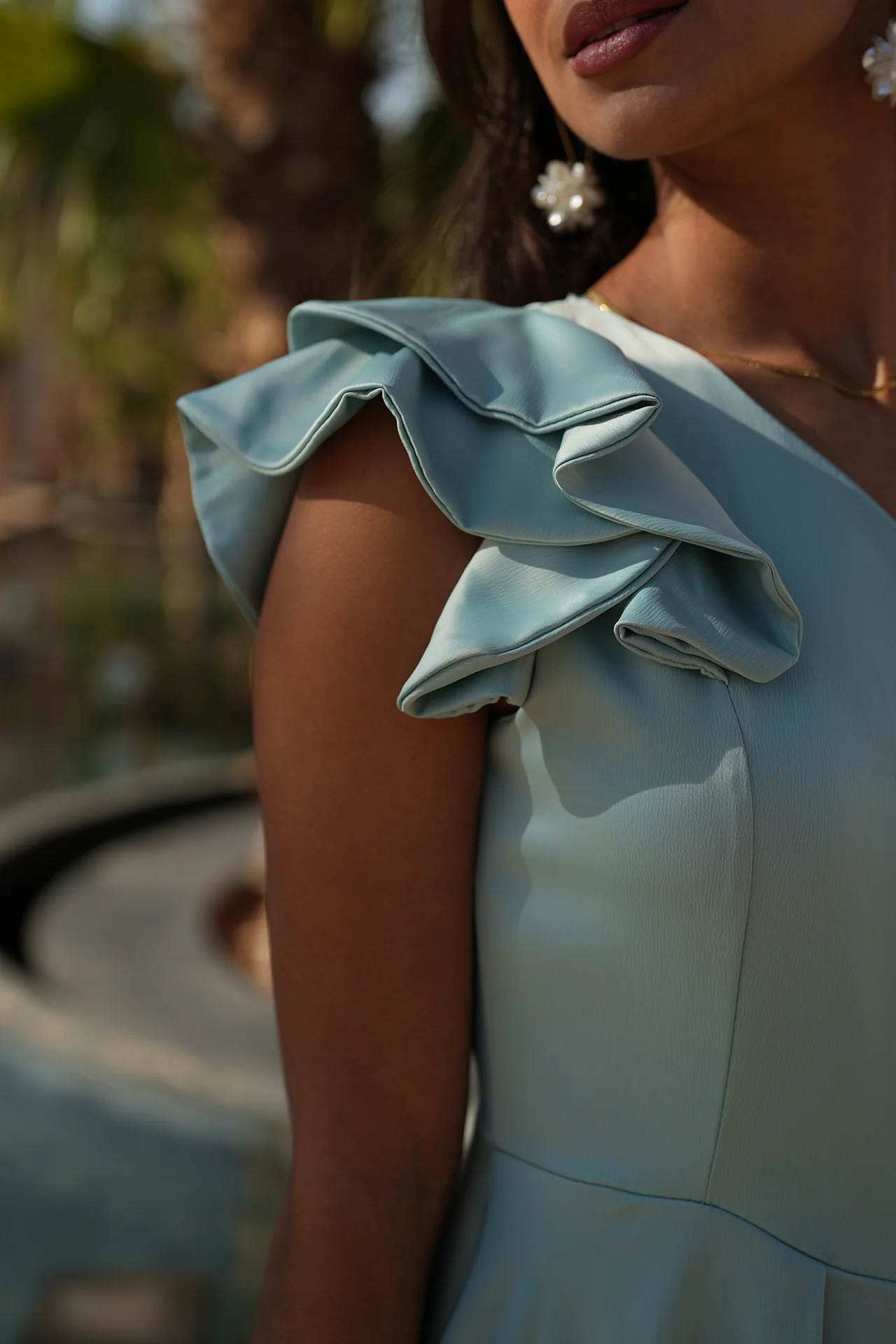 VESTIDO 'SALOMÉ' SAGE BLUE - Image 3
