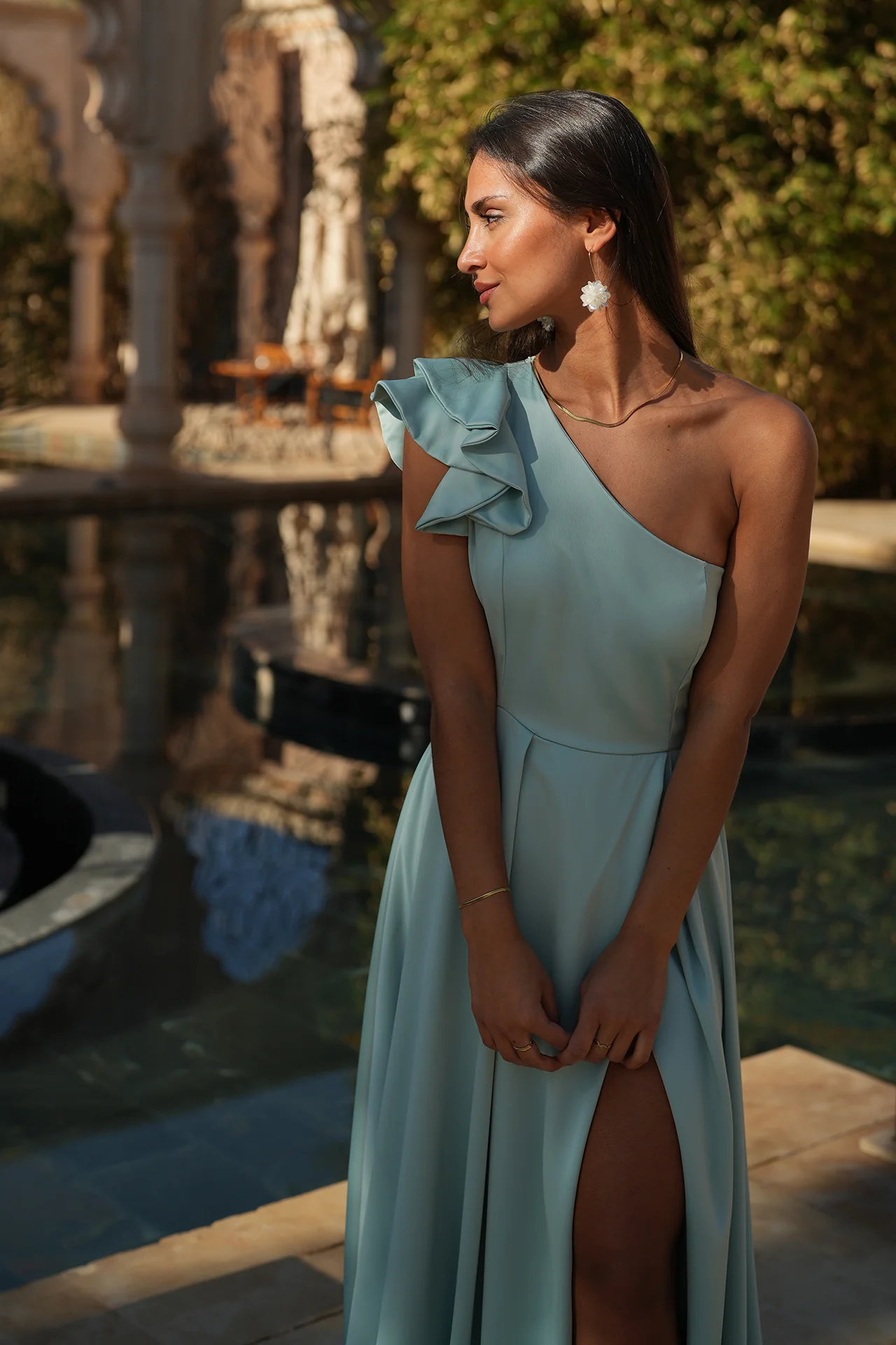 VESTIDO 'SALOMÉ' SAGE BLUE - Image 5