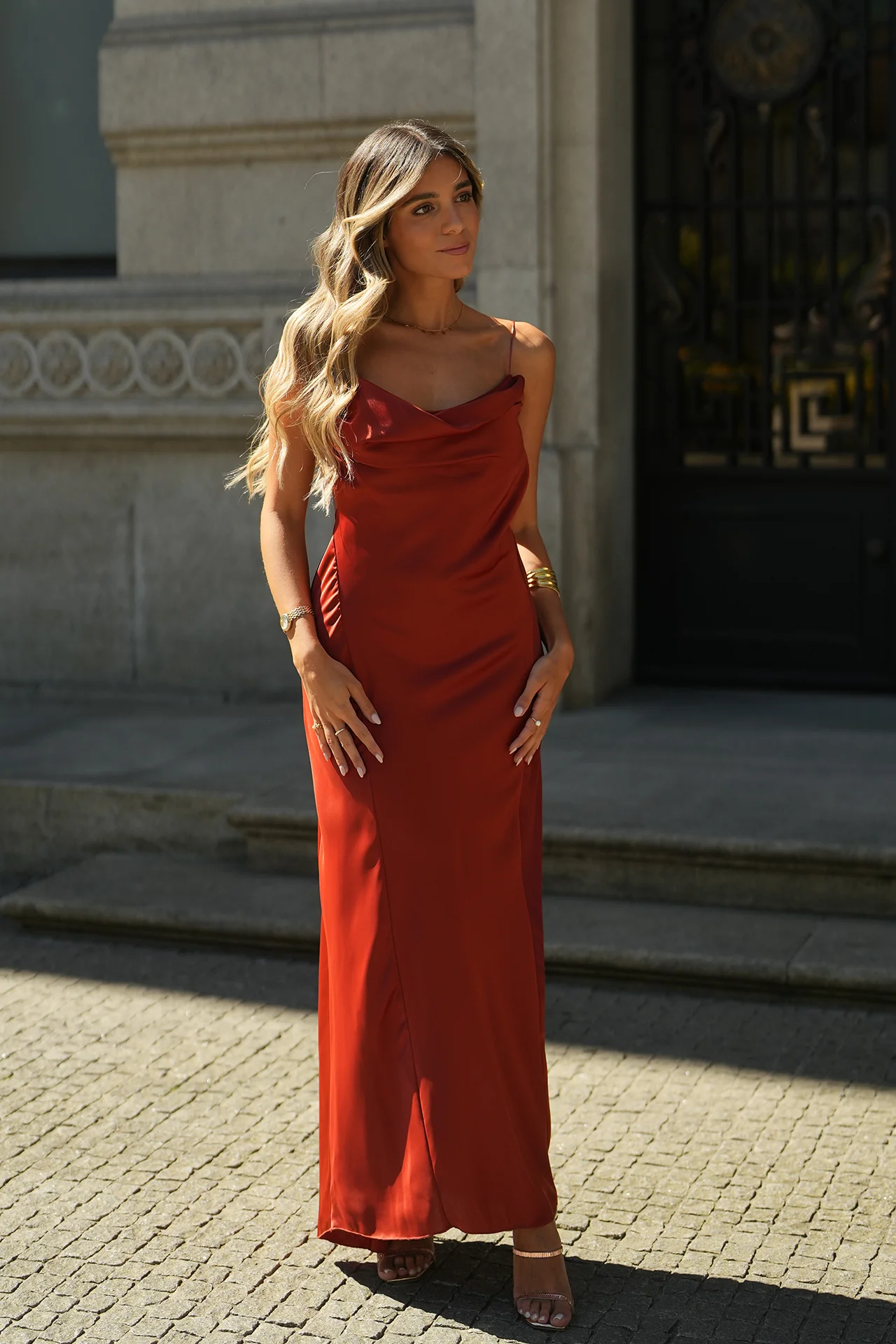 VESTIDO 'SANDRAH' TIJOLO - Image 6