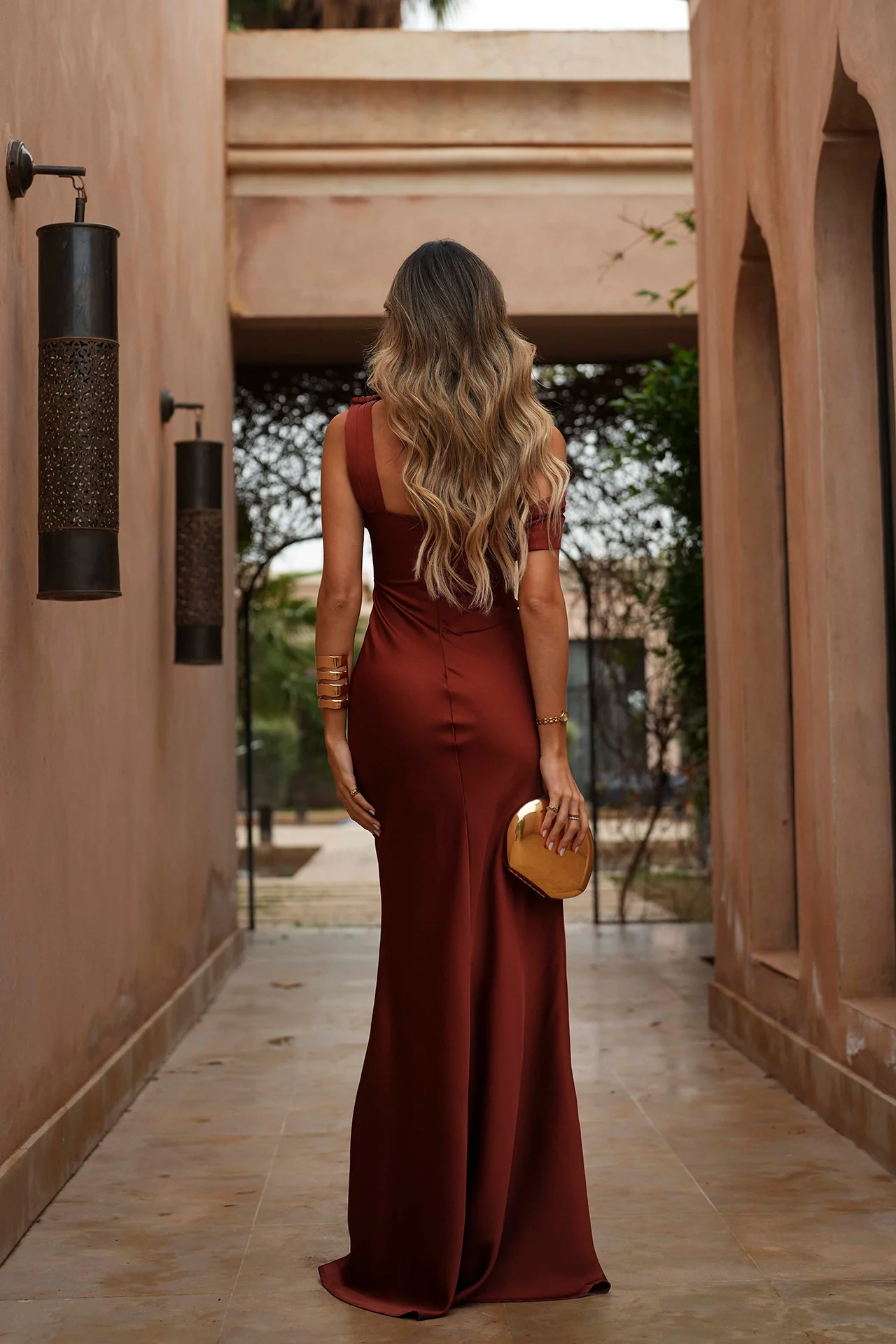 VESTIDO 'ANNA' TERRACOTTA - Image 5