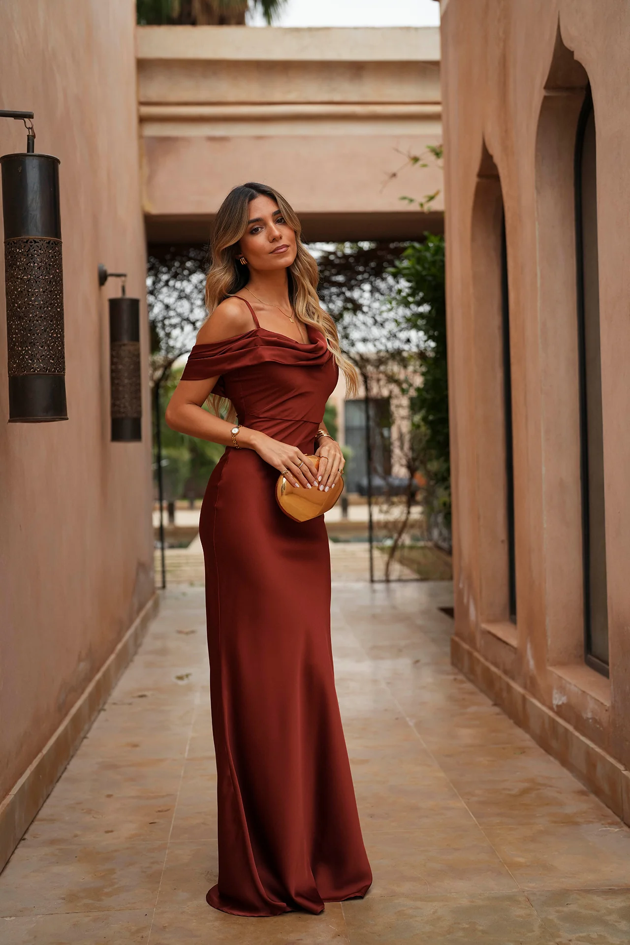 VESTIDO 'ANNA' TERRACOTTA - Image 6