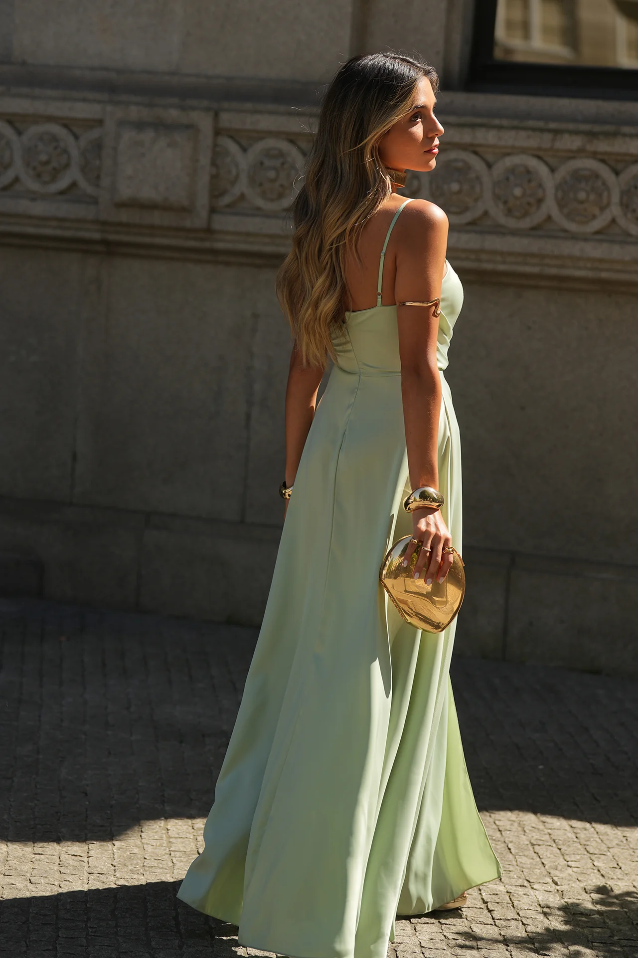 VESTIDO 'AURORA' SAGE GREEN - Image 5