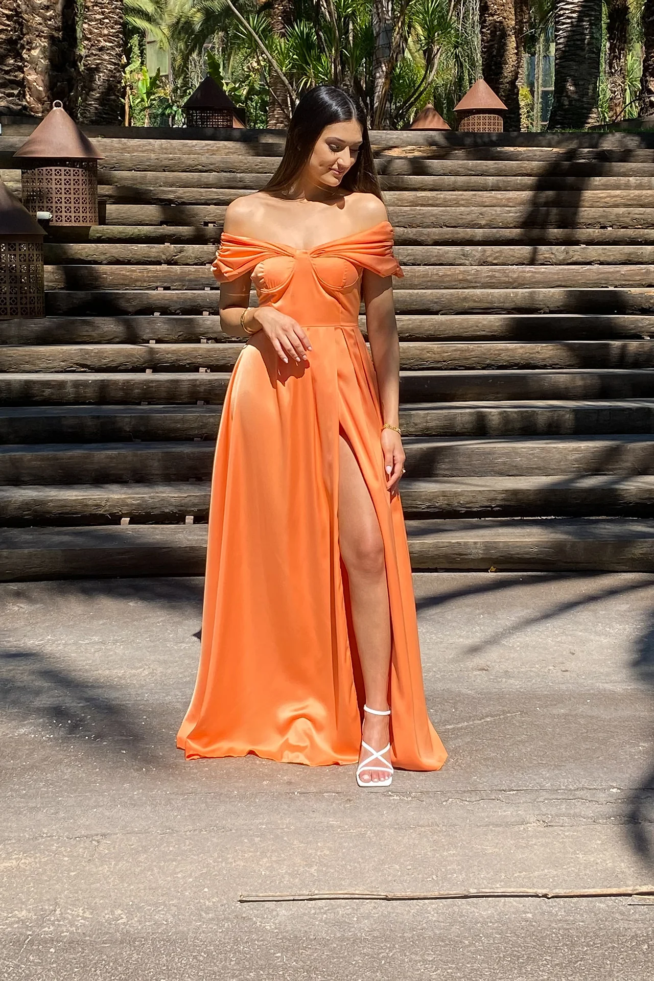 VESTIDO 'BELLA' LARANJA - Image 2