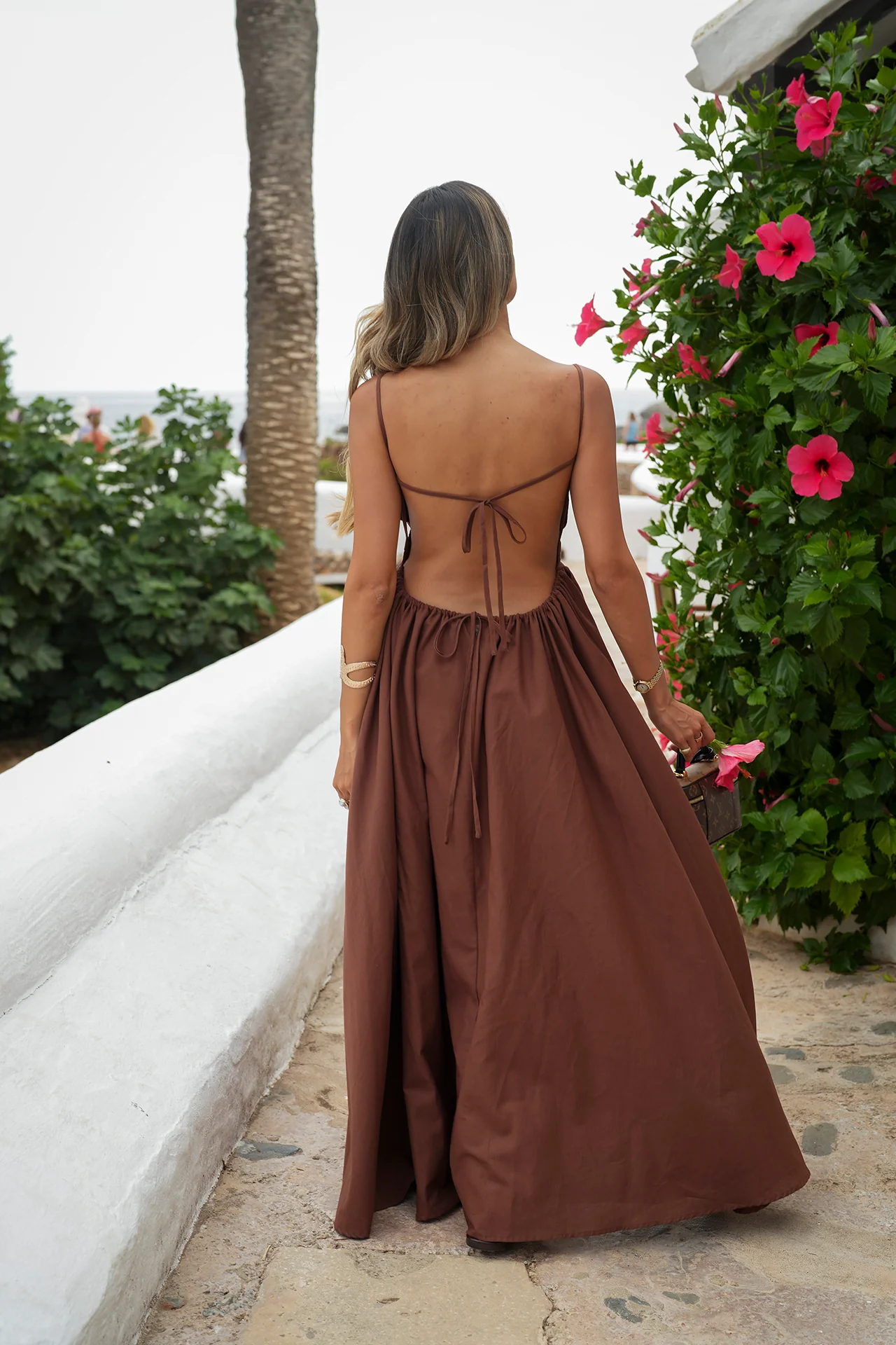 VESTIDO 'BINIBECA' CASTANHO - Image 5