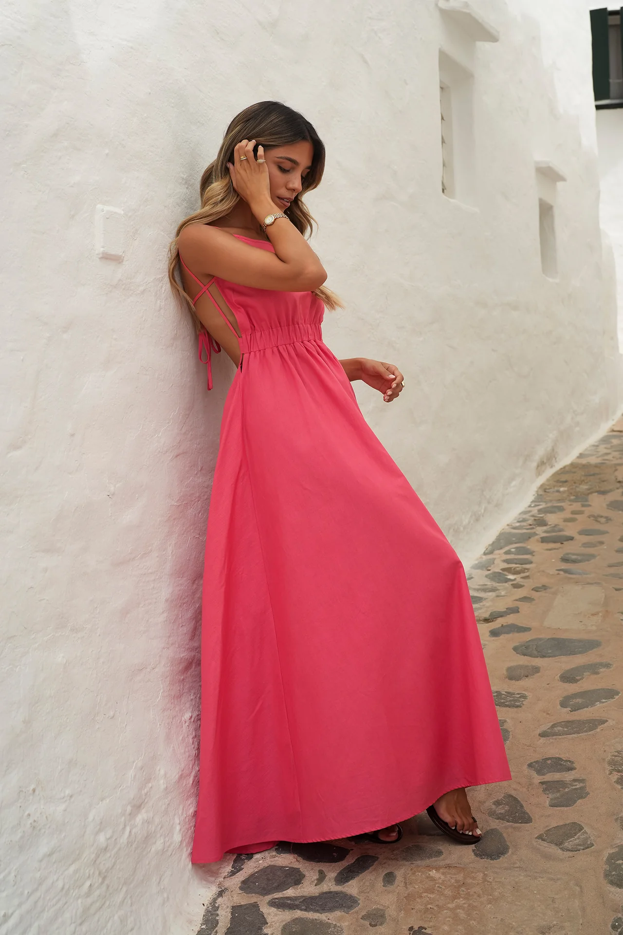 VESTIDO 'BINIBECA' ROSA - Image 10