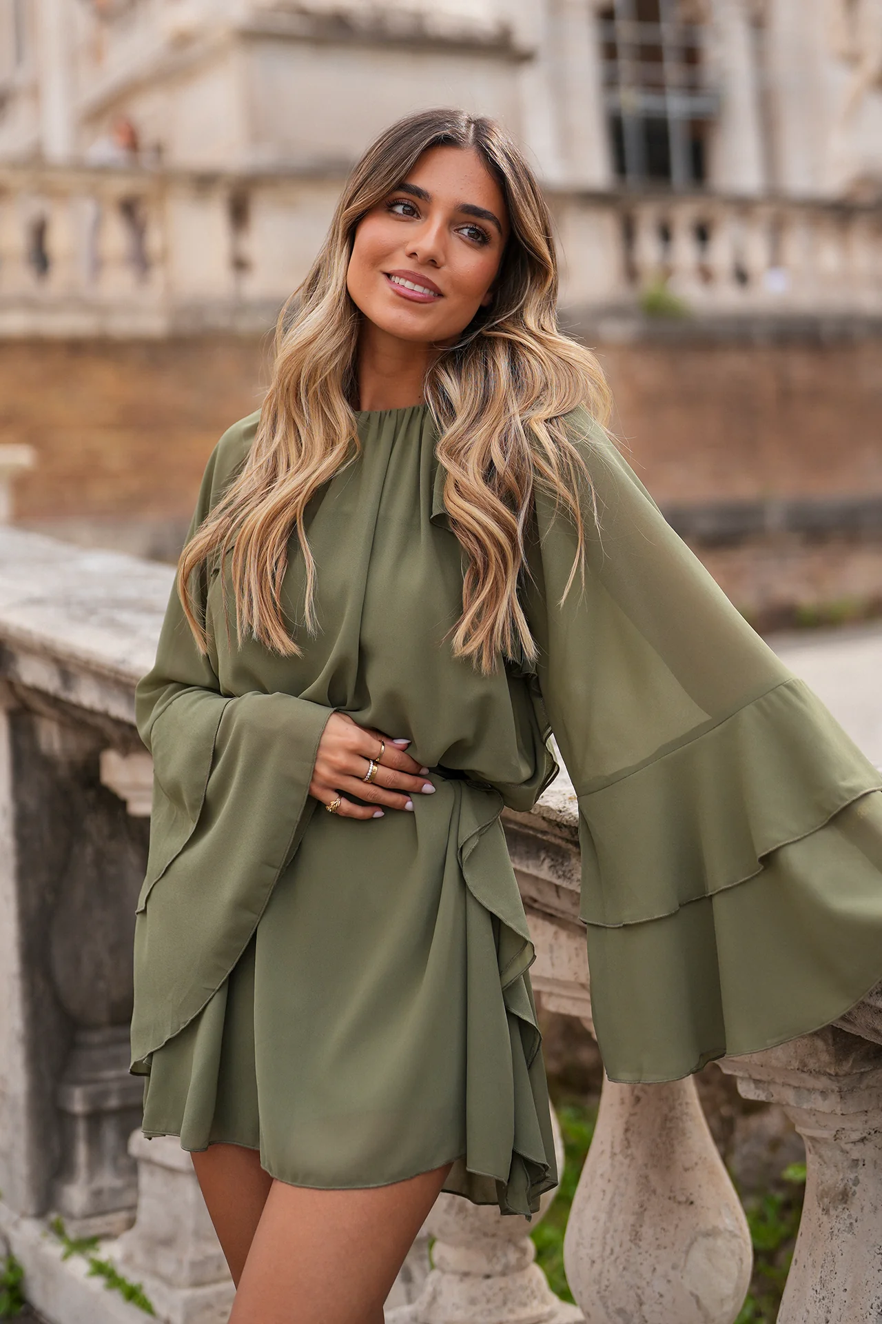 VESTIDO 'BONNIE' VERDE OLIVA - Image 6