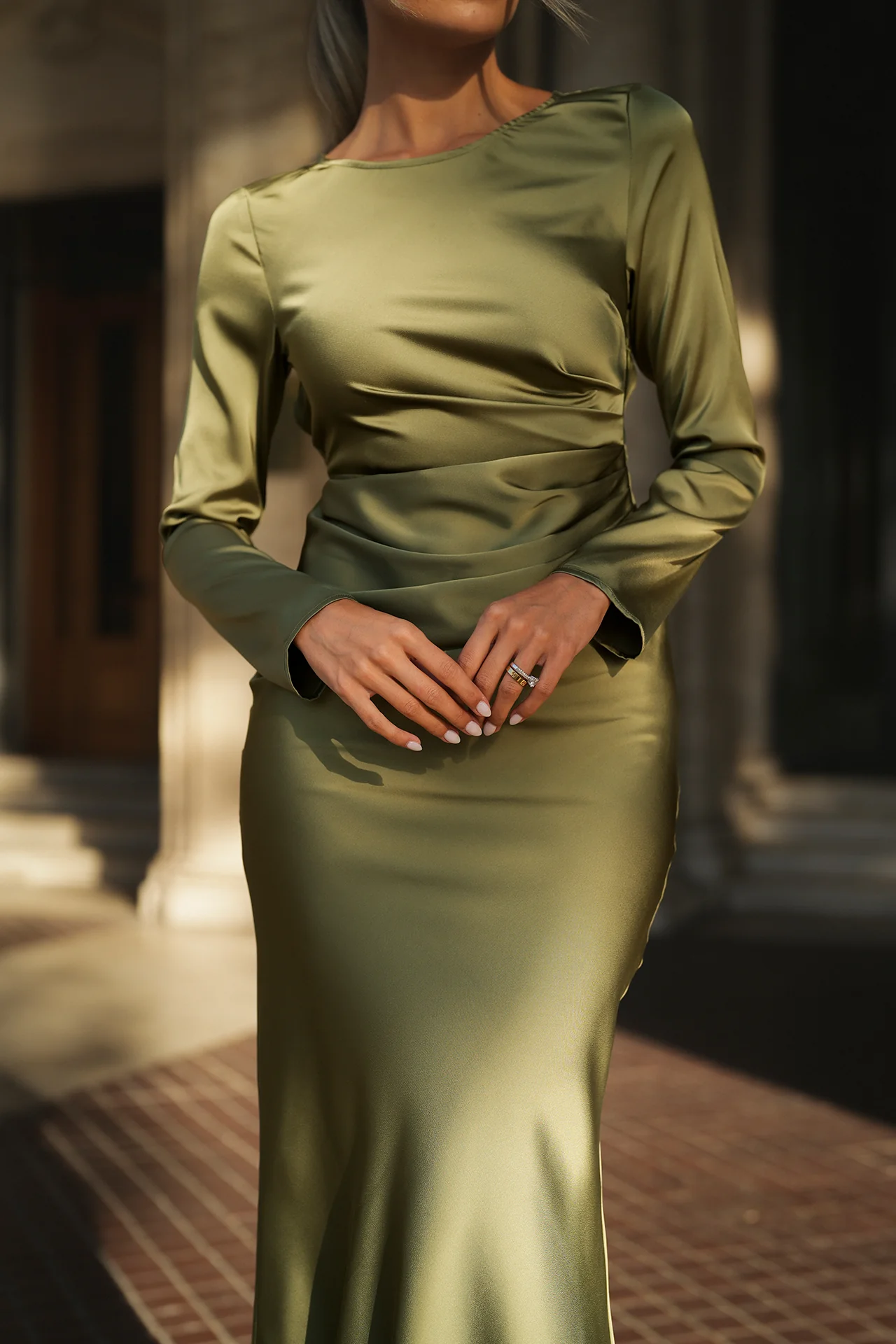 VESTIDO 'CHELSEA' SOFT OLIVA - Image 3