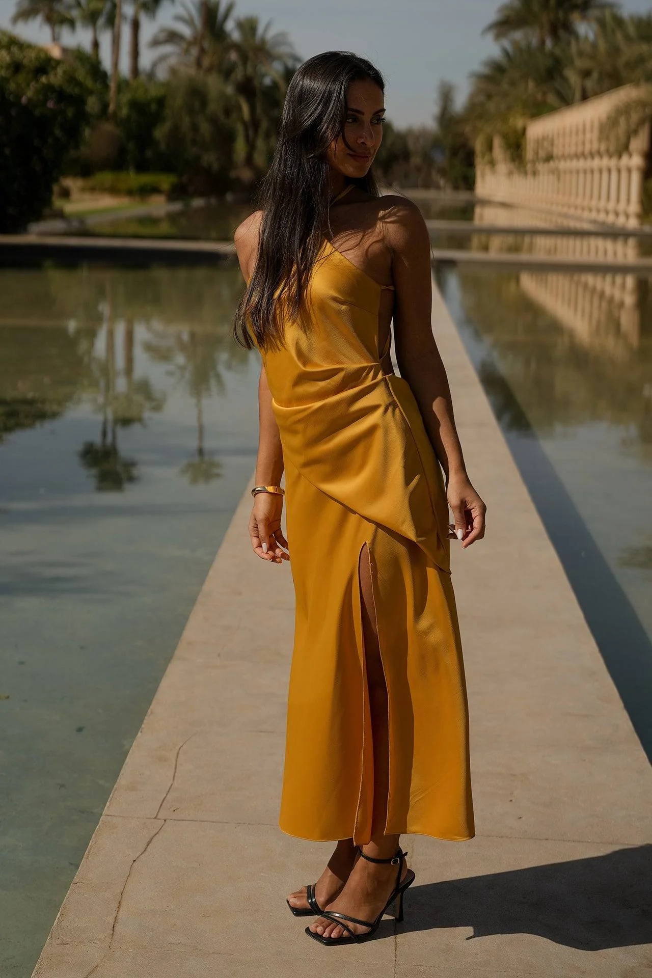 VESTIDO 'DELILAH' MOSTARDA - Image 3