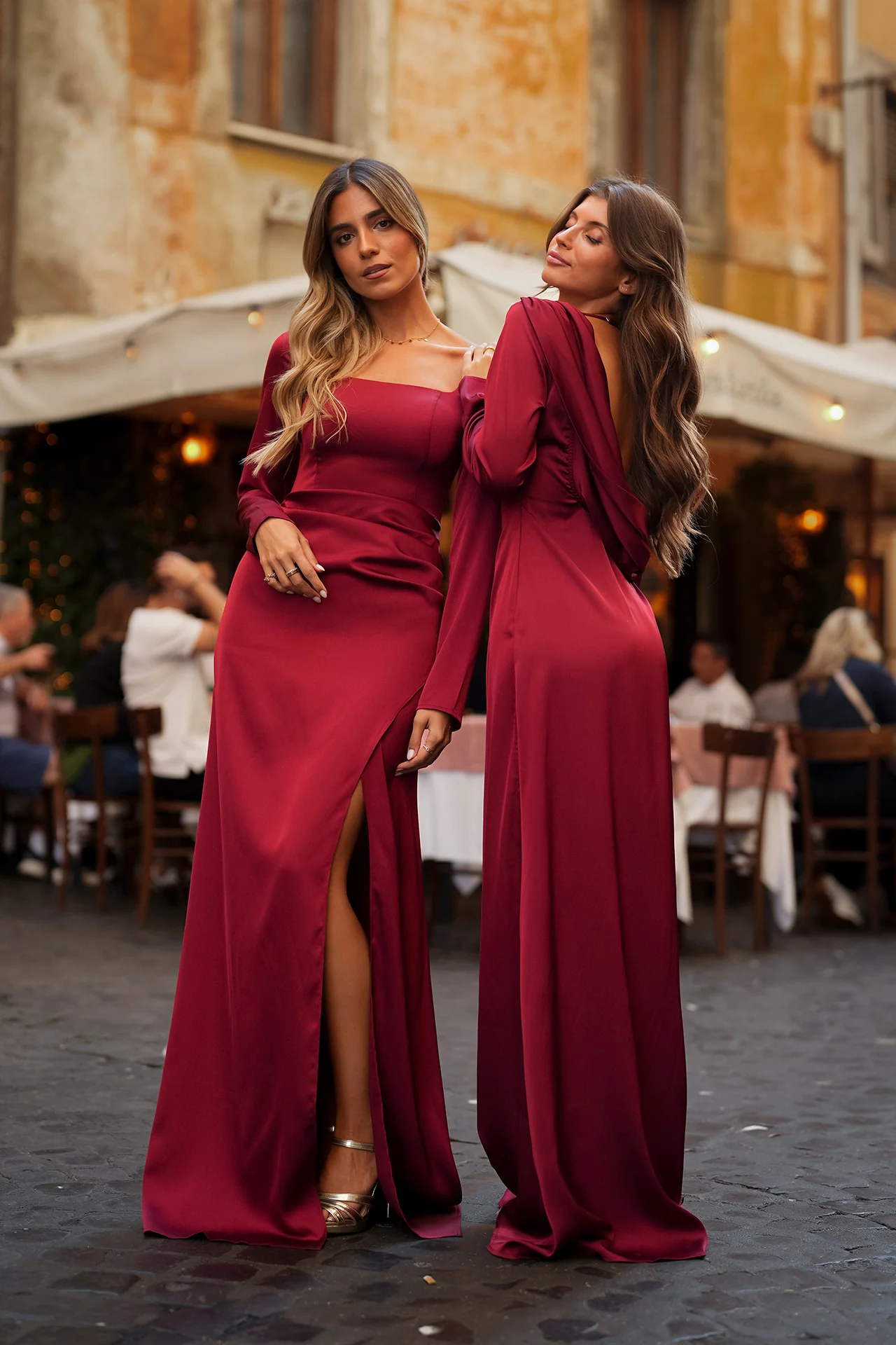 VESTIDO 'DINORA' BORDÔ - Image 4