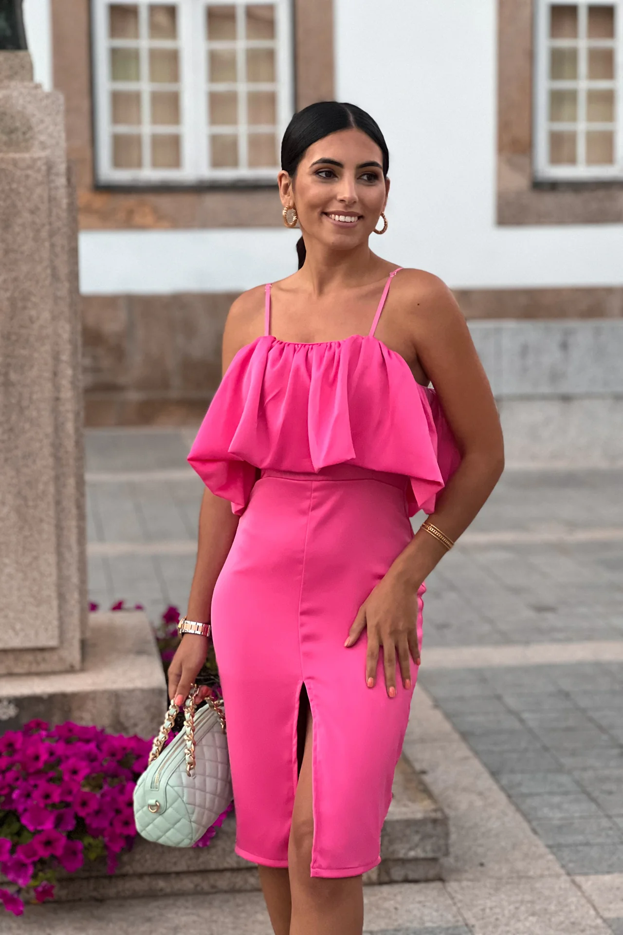 VESTIDO 'ELLE' FUCSIA - Image 3