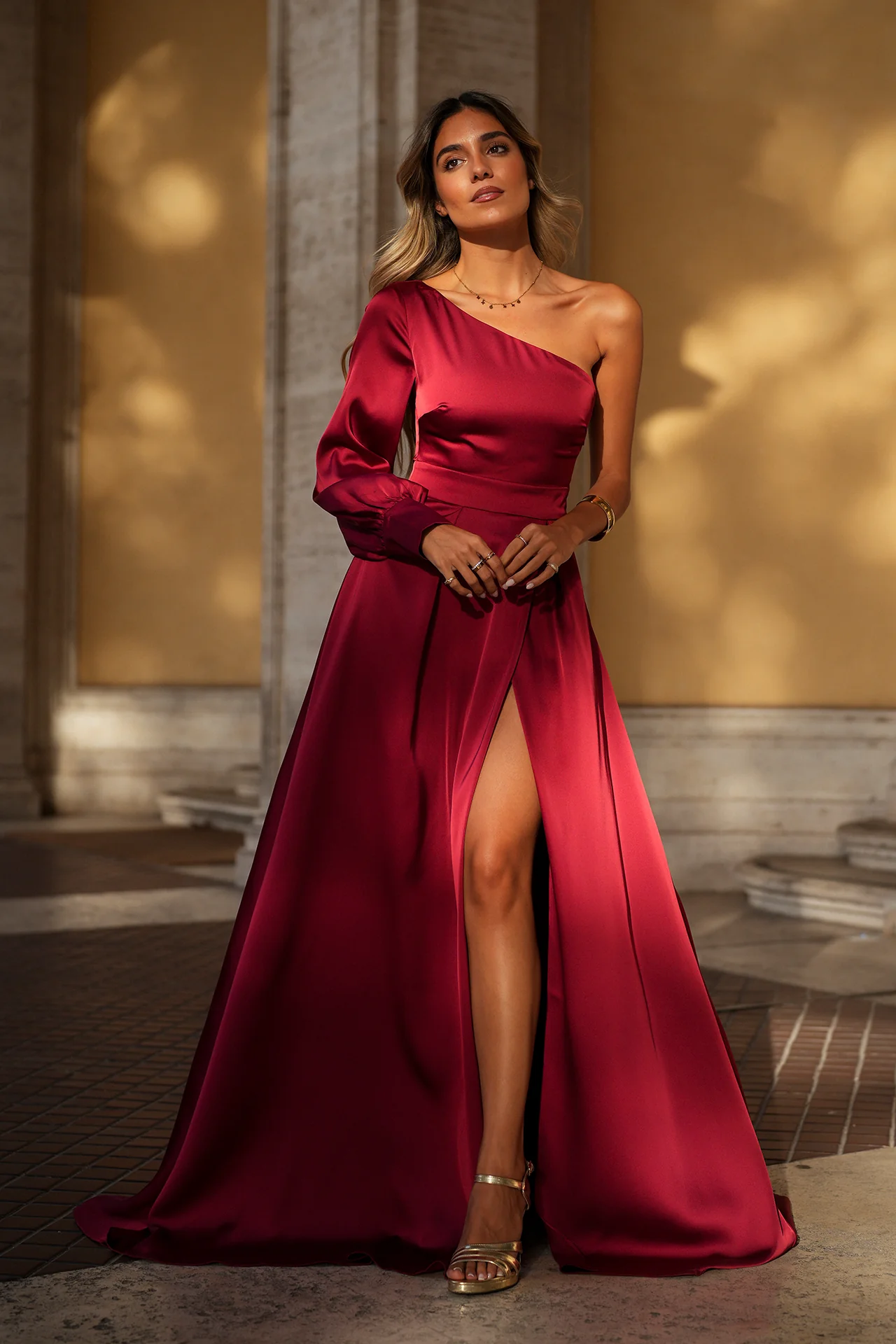VESTIDO 'FIRENZE' BORDÔ - Image 6