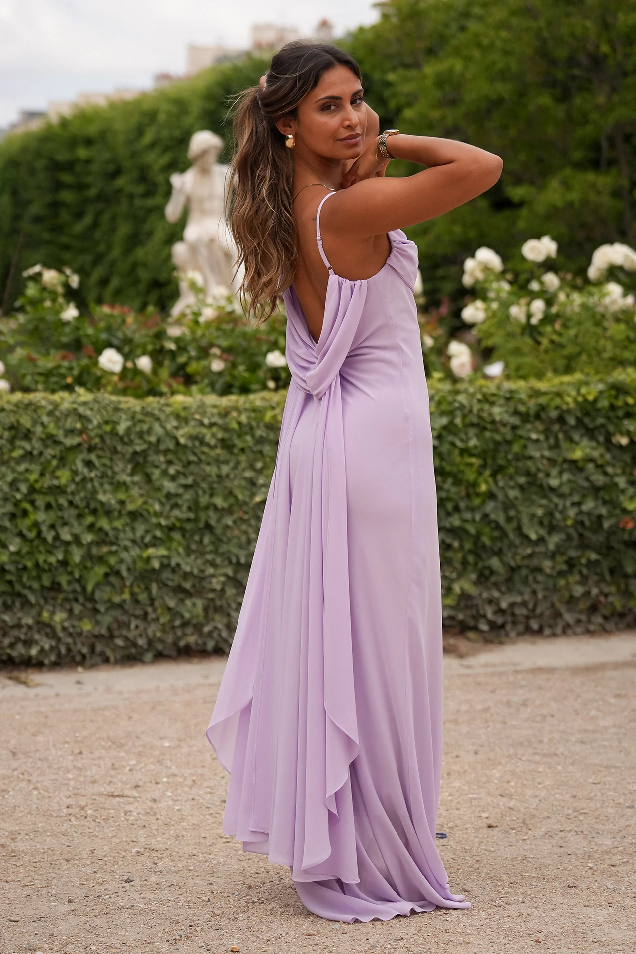 VESTIDO 'FONTELINA' LAVANDA - Image 3