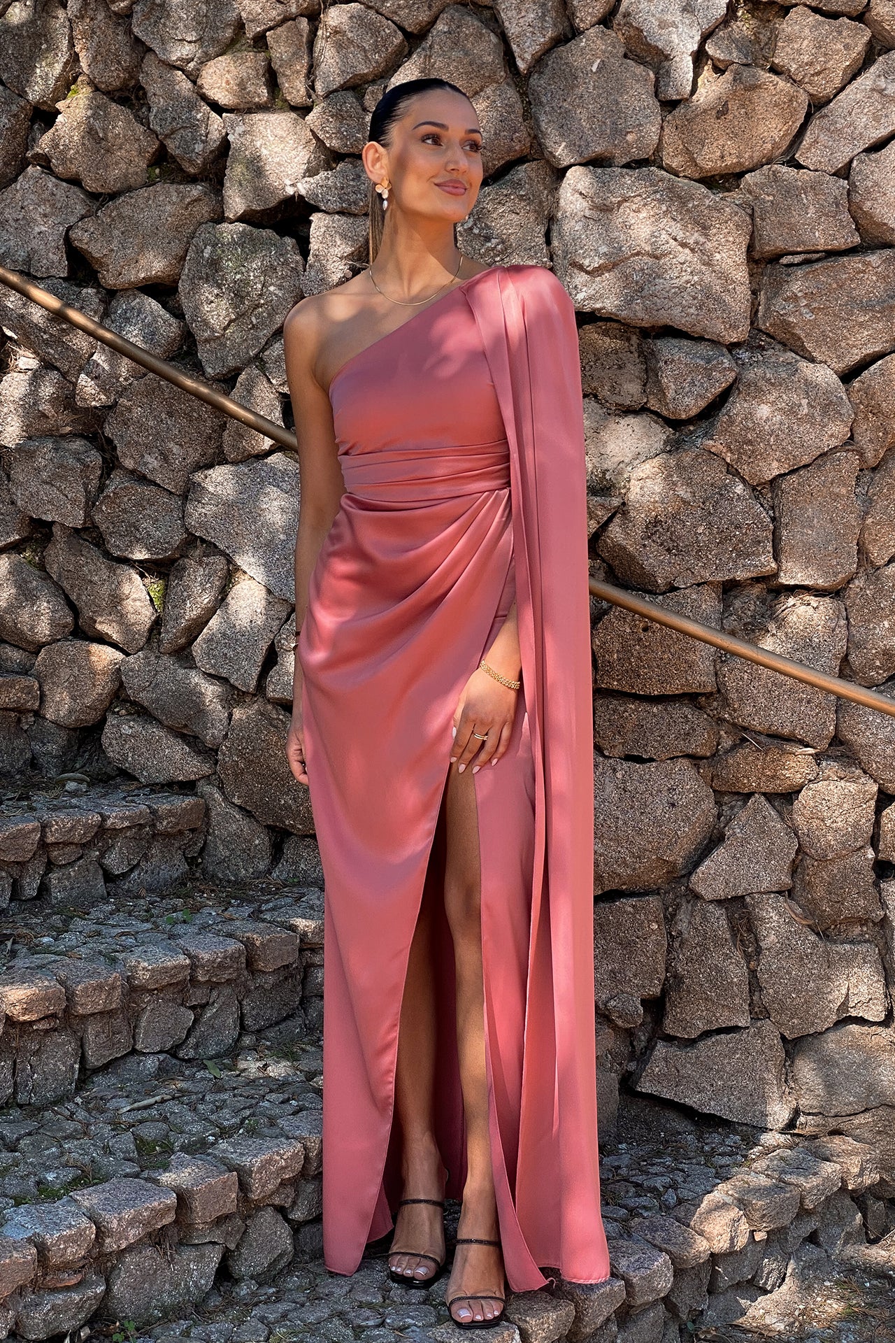 VESTIDO 'GABRIELLE' TELHA - Image 4