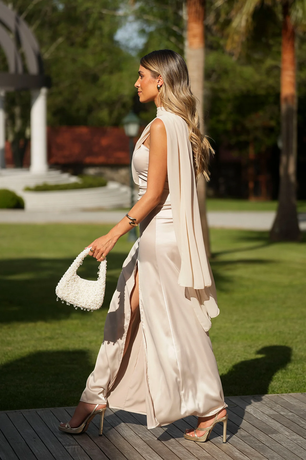 VESTIDO 'GARDEN' CREME - Image 3