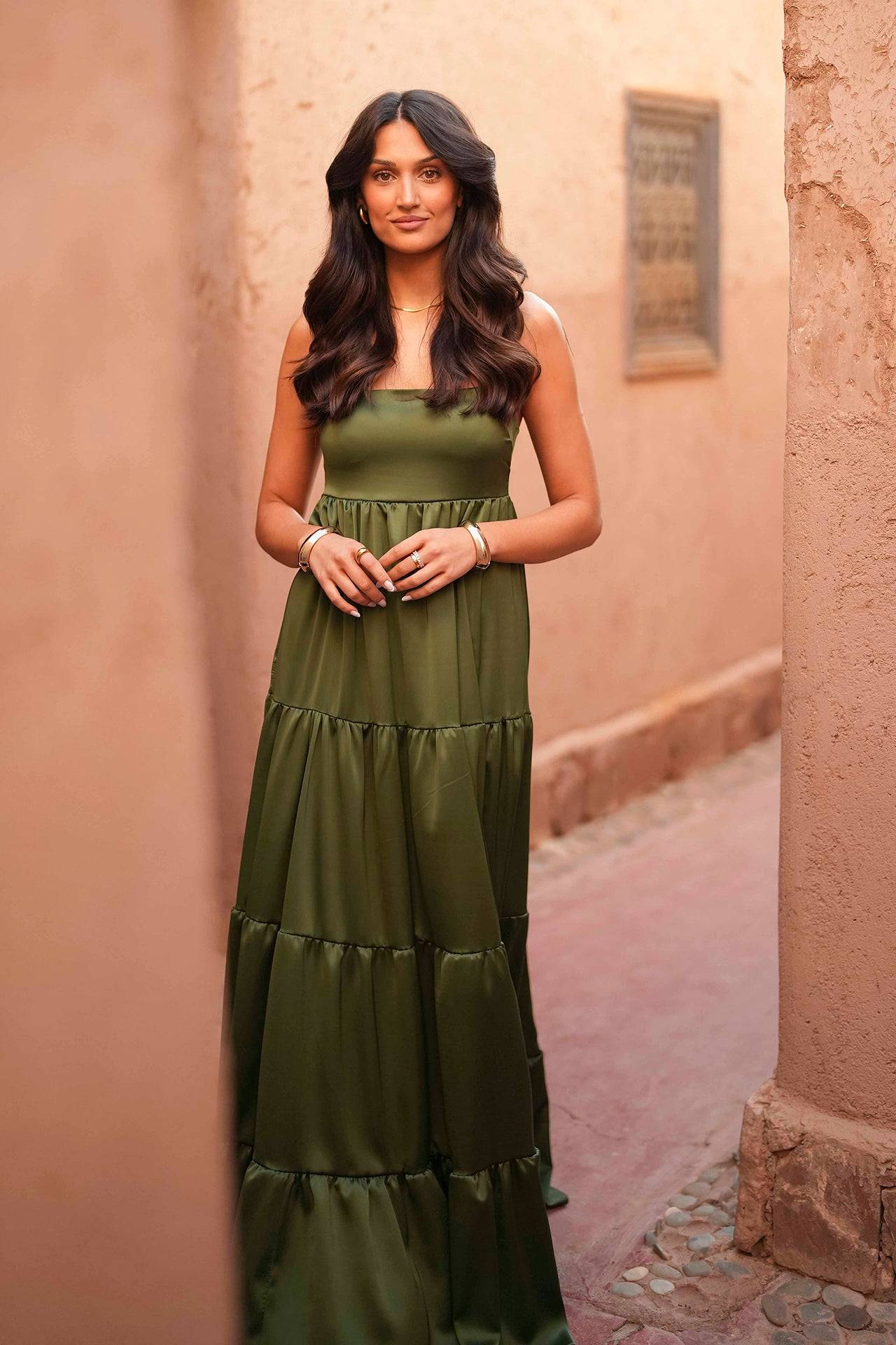VESTIDO 'GIGI' VERDE OLIVA - Image 5