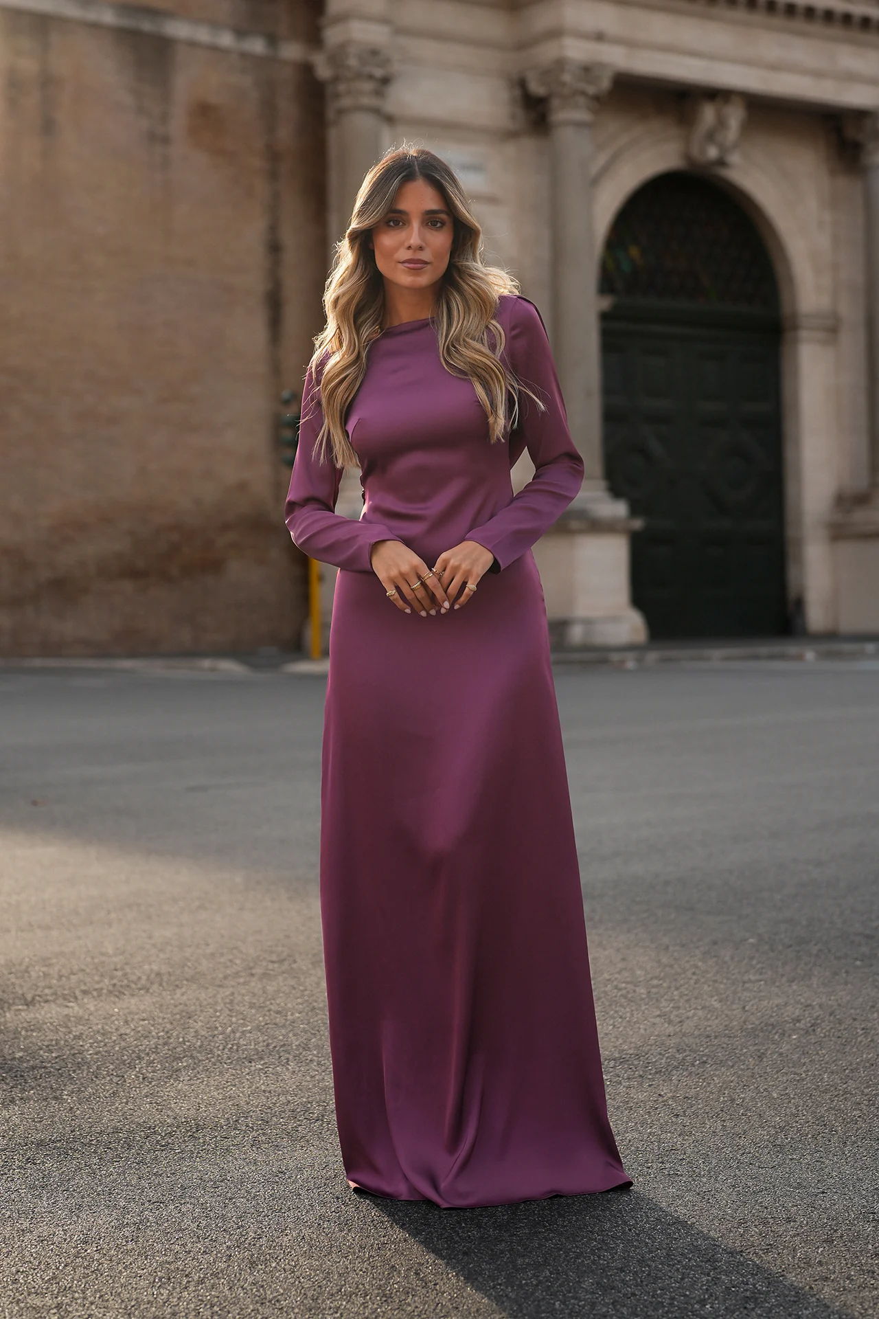 VESTIDO 'GRACELYN' MALVA - Image 3