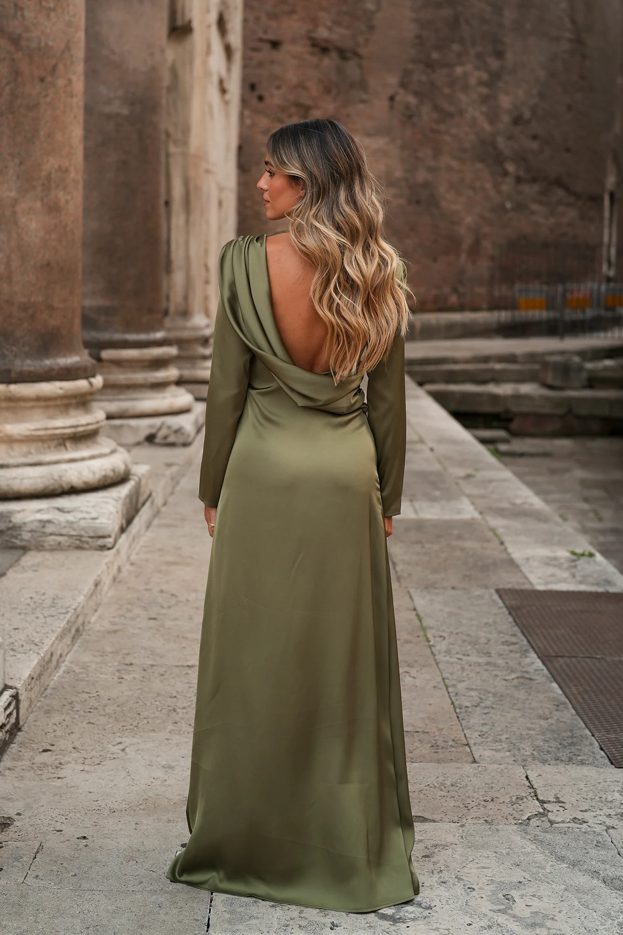 VESTIDO 'GRACELYN' SOFT OLIVA - Image 6