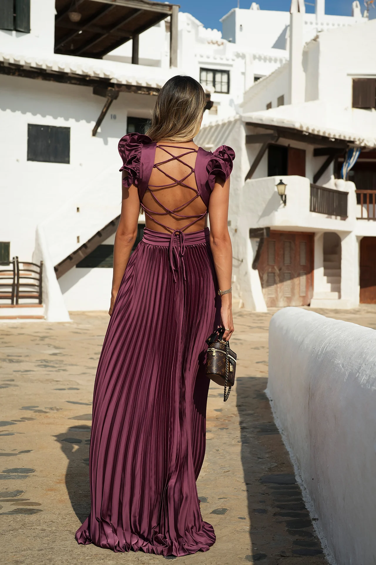 VESTIDO 'JOANNA' MALVA - Image 2