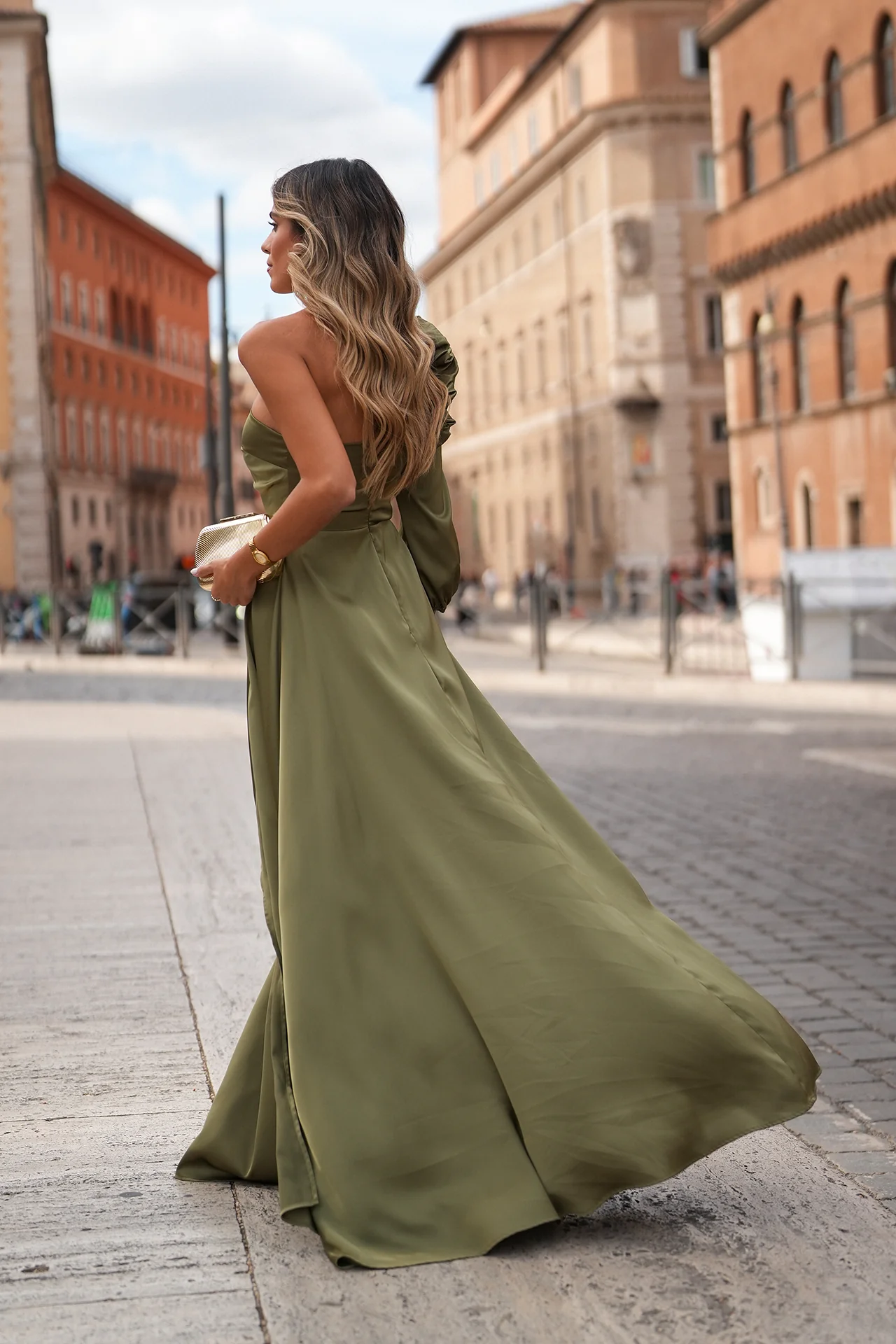 VESTIDO 'JOLENE' SOFT OLIVA - Image 2