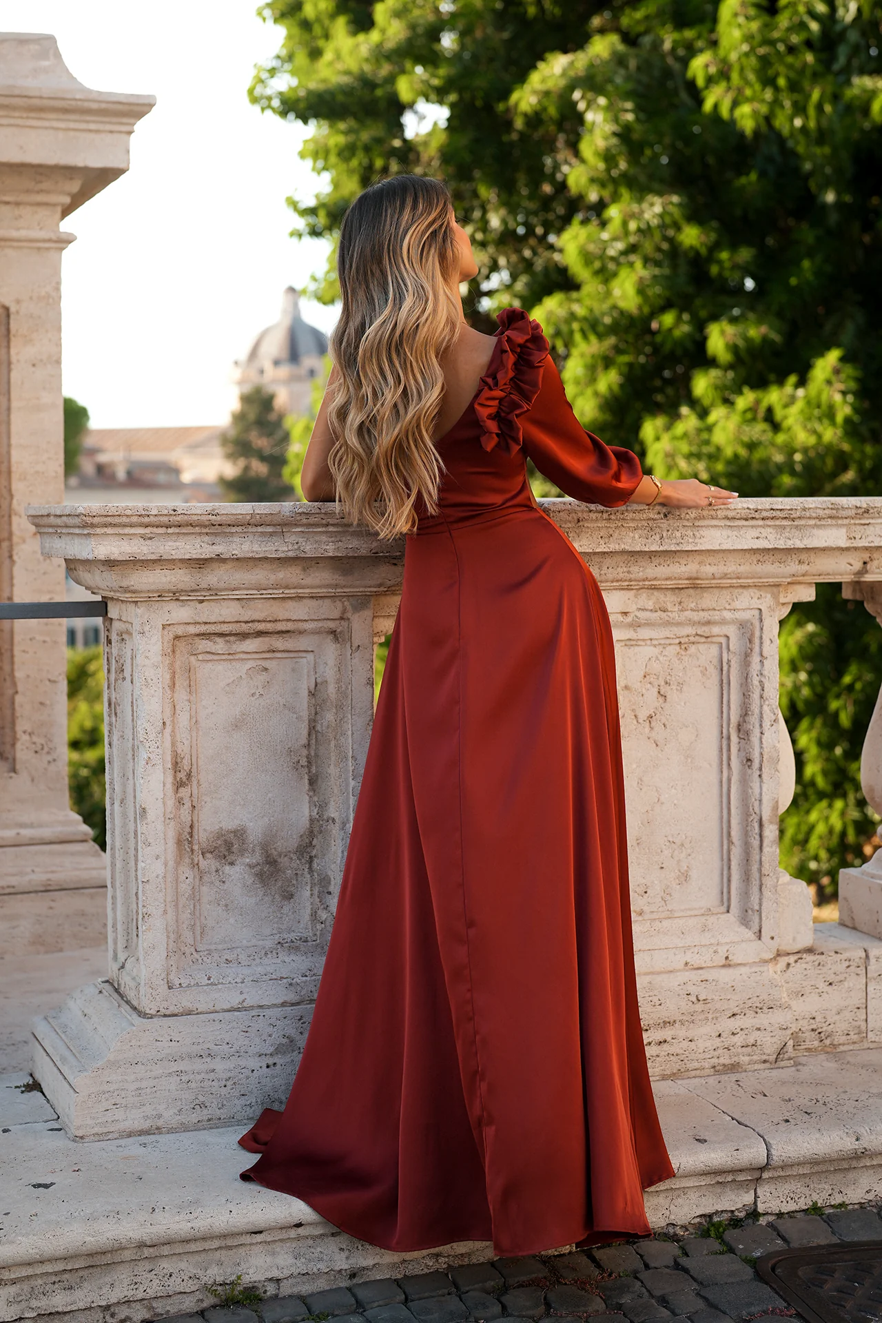 VESTIDO 'JOLENE' TERRACOTTA - Image 4