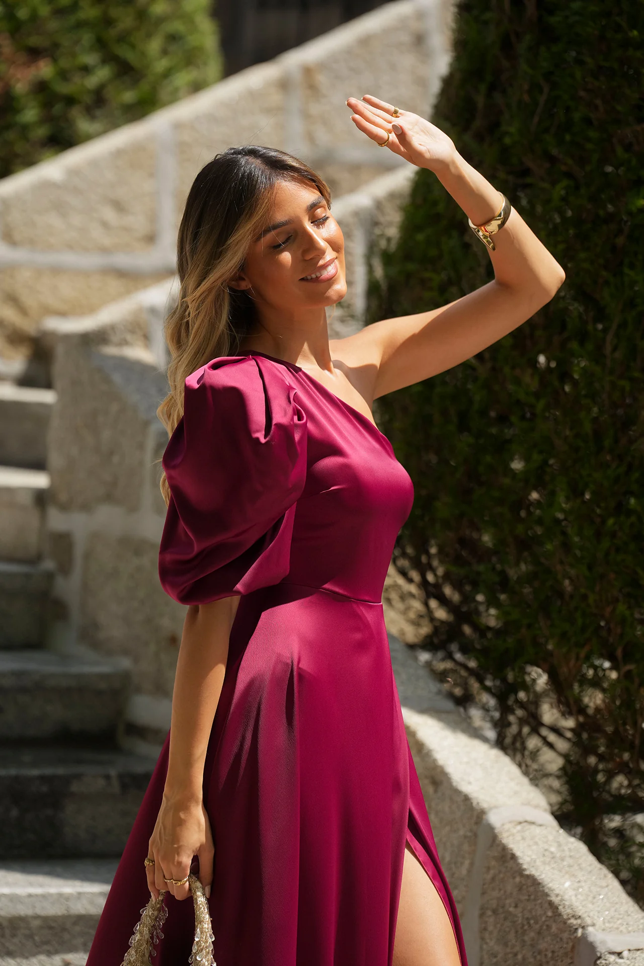 VESTIDO 'JOSEPHINE' BORDÔ - Image 5