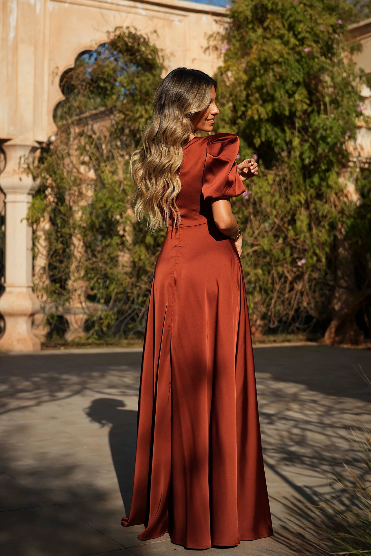 VESTIDO 'JOSEPHINE' TERRACOTTA - Image 5