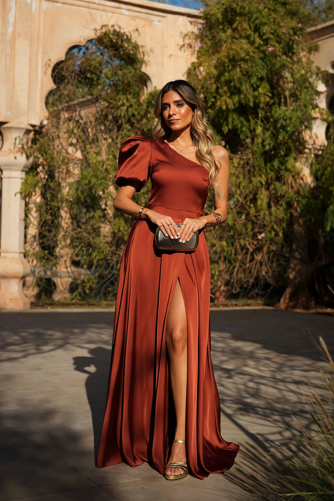 VESTIDO 'JOSEPHINE' TERRACOTTA - Image 6