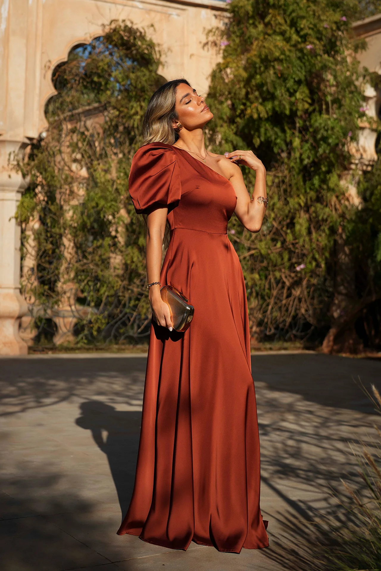 VESTIDO 'JOSEPHINE' TERRACOTTA - Image 8