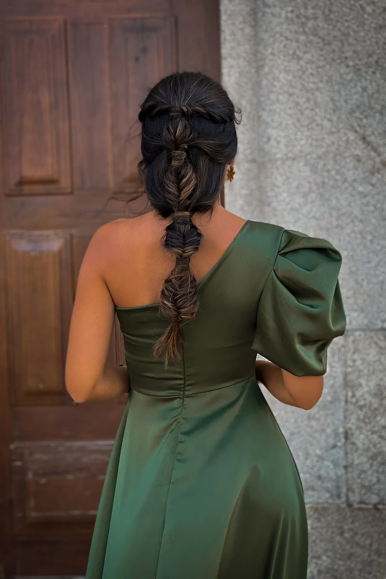 VESTIDO 'JOSEPHINE' VERDE OLIVA - Image 3