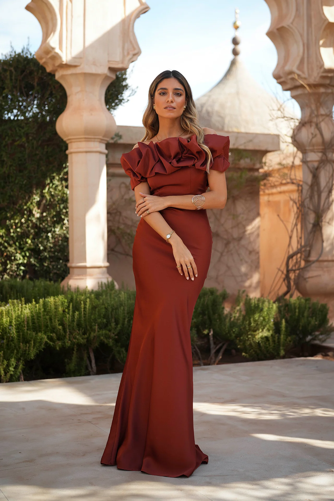 VESTIDO 'JULIANA' TERRACOTTA - Image 5