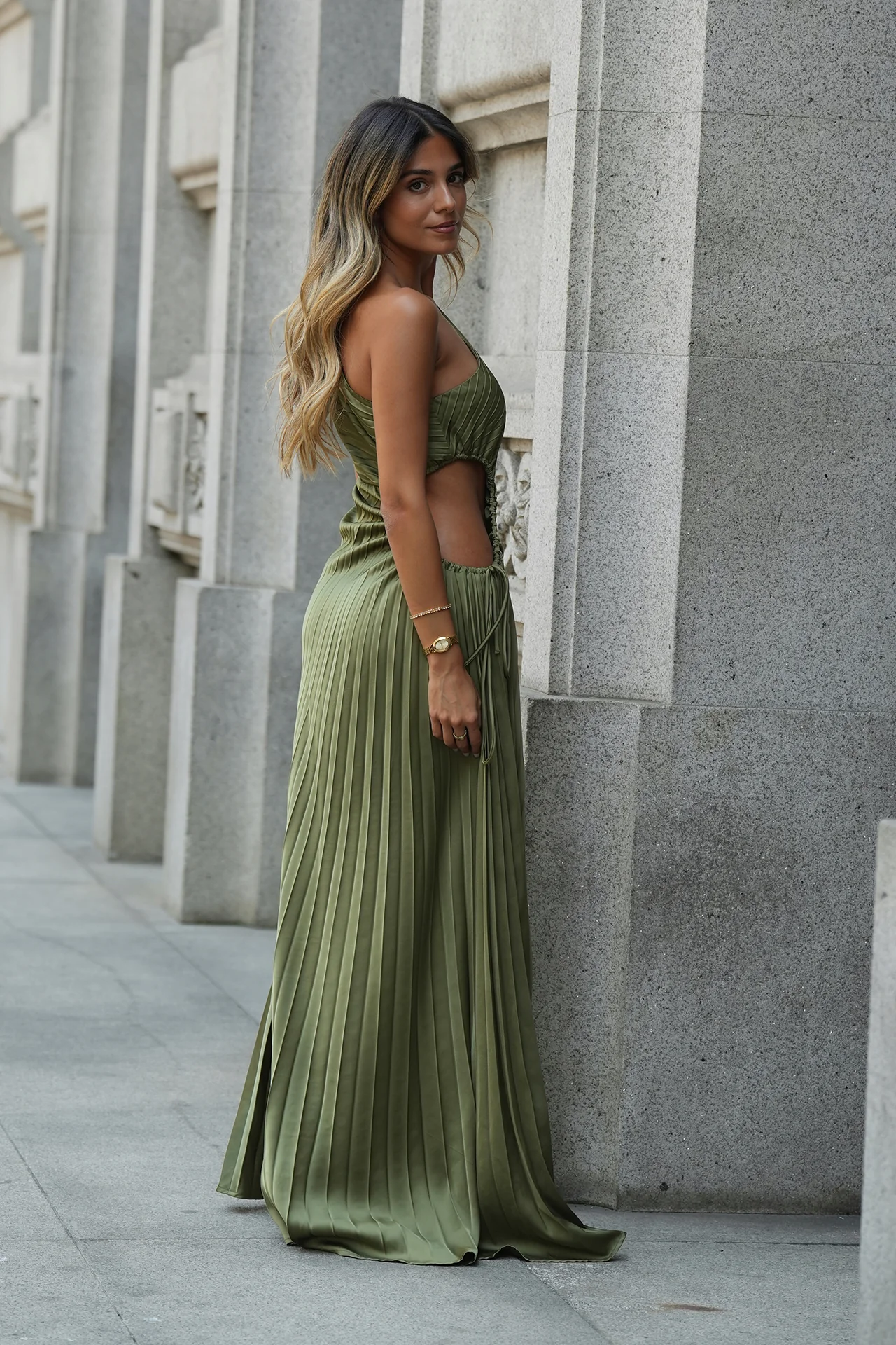 VESTIDO 'LAVIGNE' SOFT OLIVA - Image 5