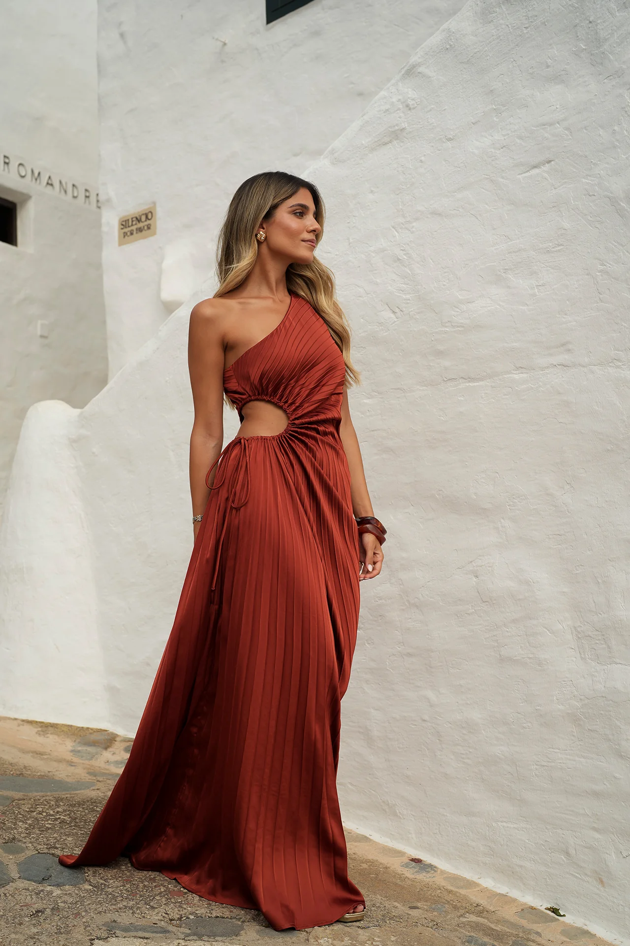 VESTIDO 'LAVIGNE' TERRACOTTA - Image 3