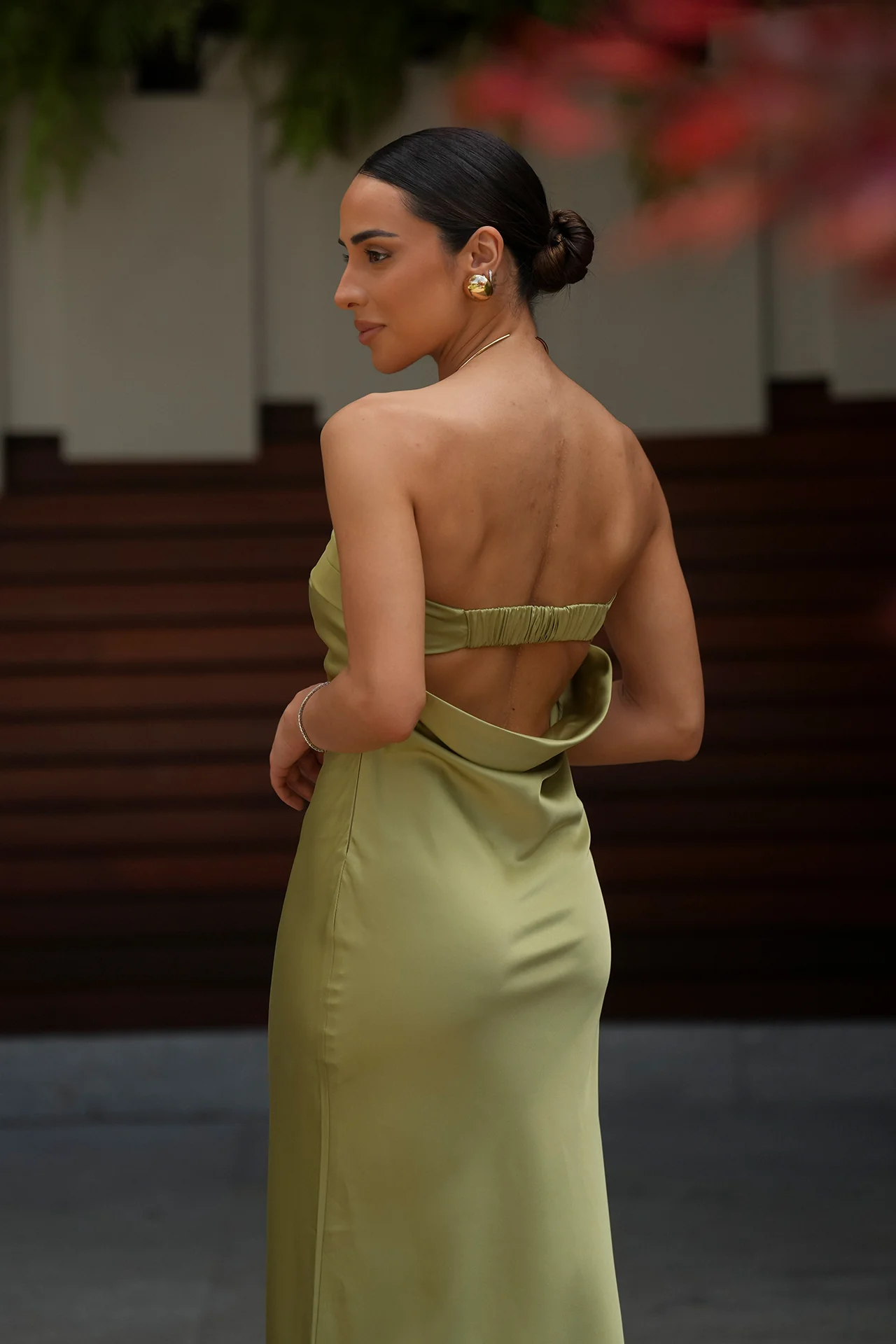 VESTIDO 'LUCY' VERDE MARGARIDA - Image 2