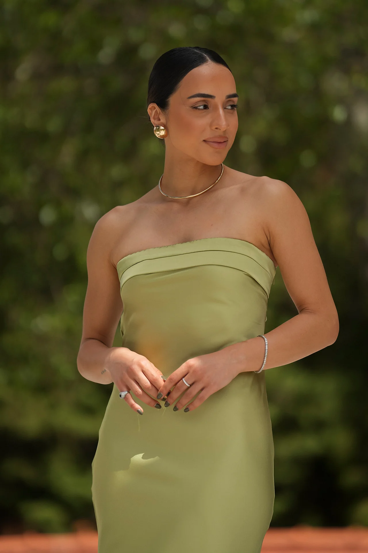 VESTIDO 'LUCY' VERDE MARGARIDA - Image 5