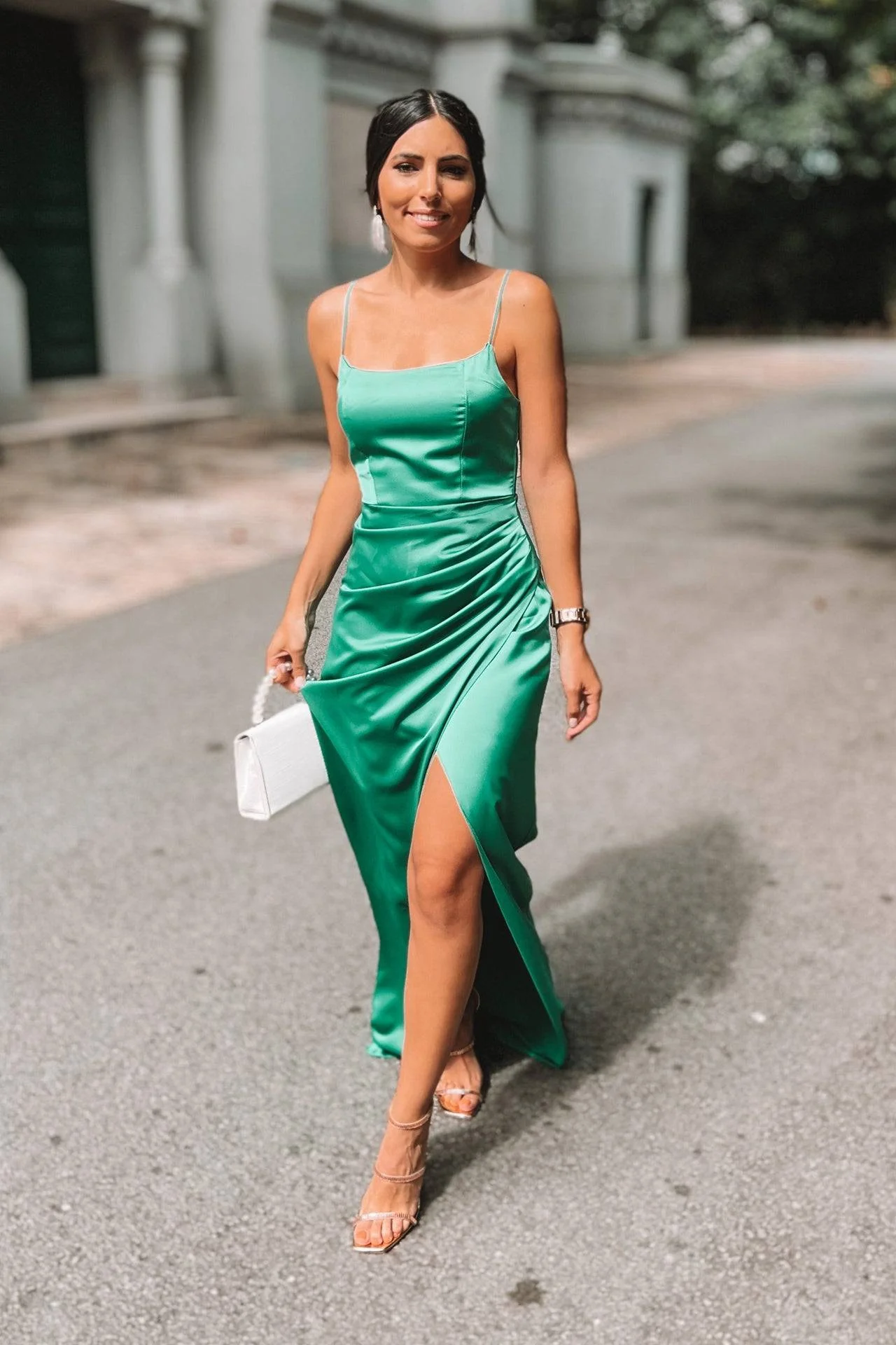 VESTIDO 'MADISON' VERDE ESMERALDA - Image 2
