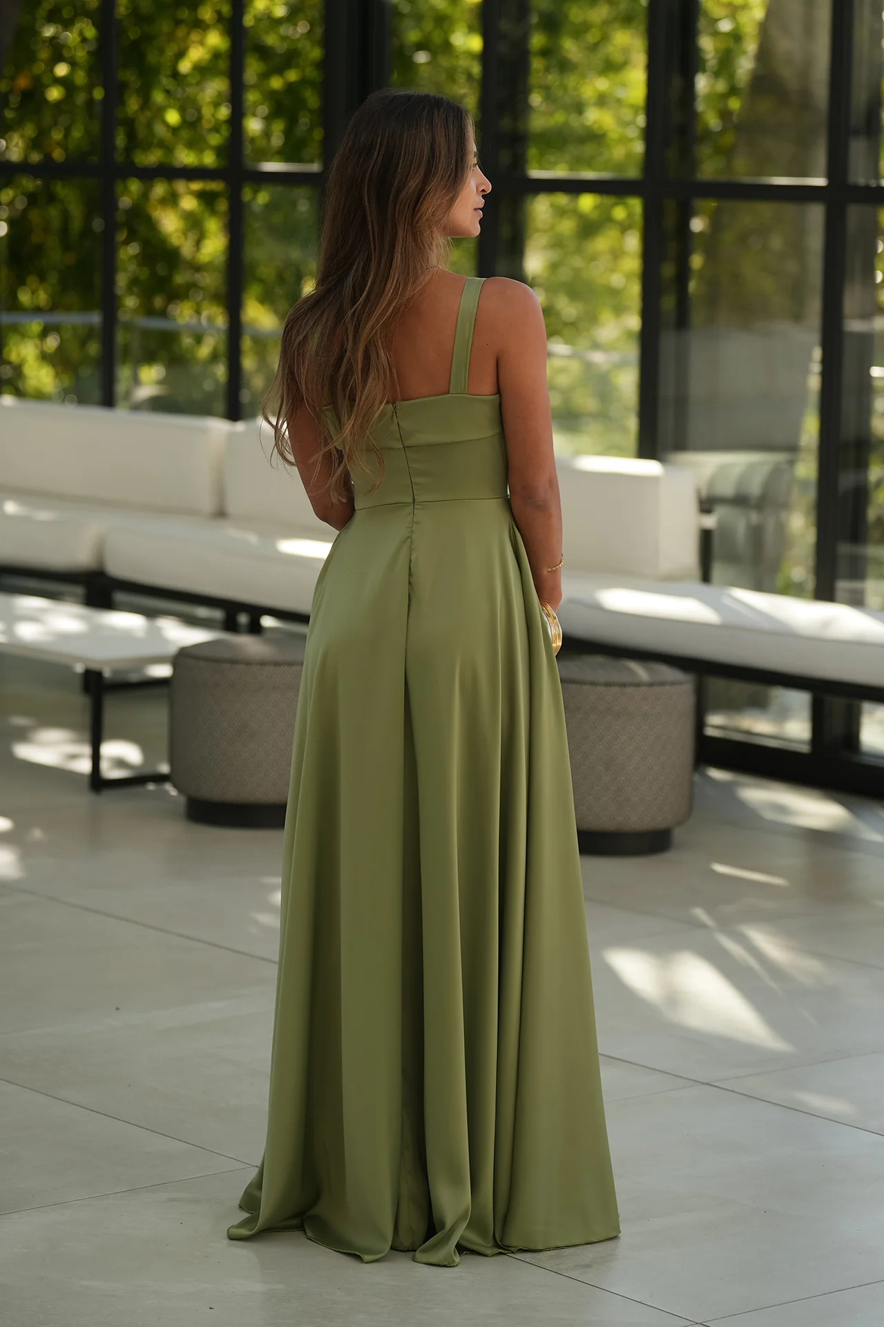 VESTIDO 'MARCELA' SOFT OLIVA - Image 4