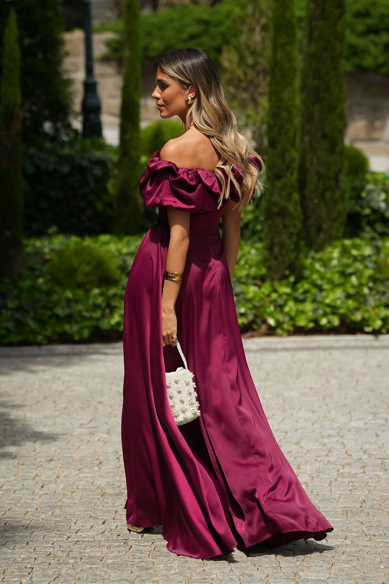 VESTIDO 'MARYA' BORDÔ - Image 2