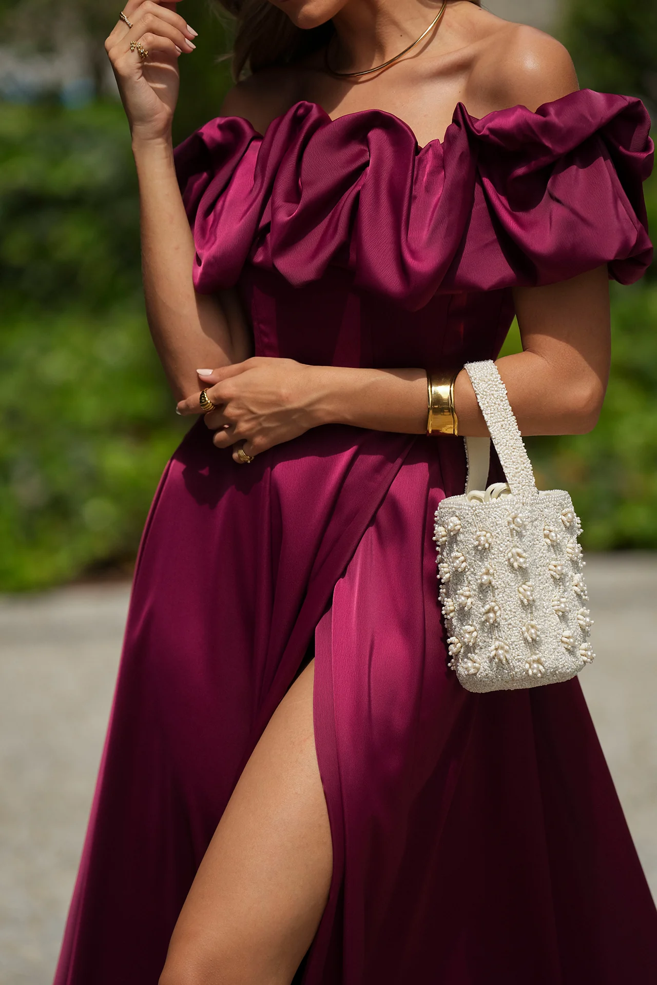 VESTIDO 'MARYA' BORDÔ - Image 3