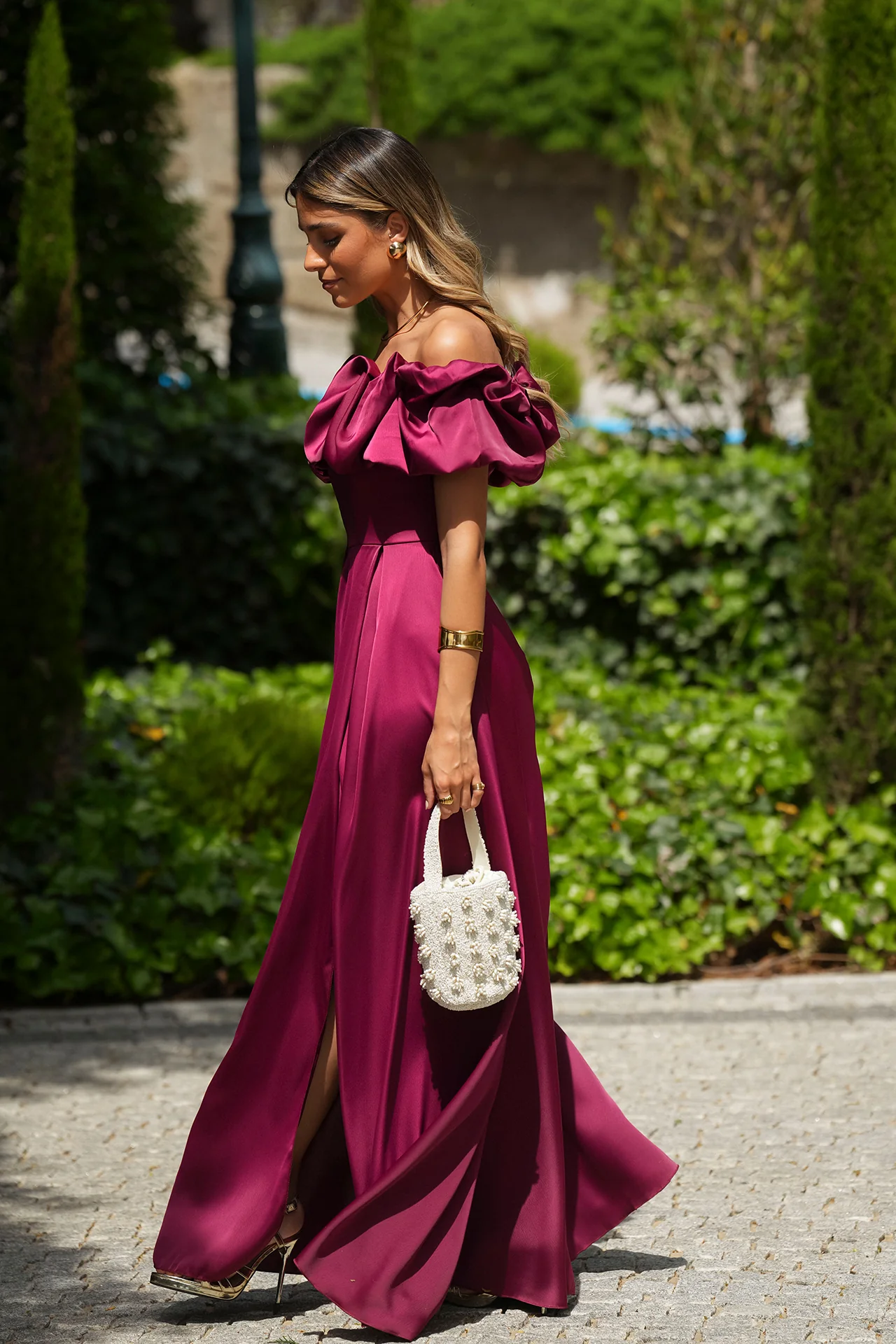 VESTIDO 'MARYA' BORDÔ - Image 5